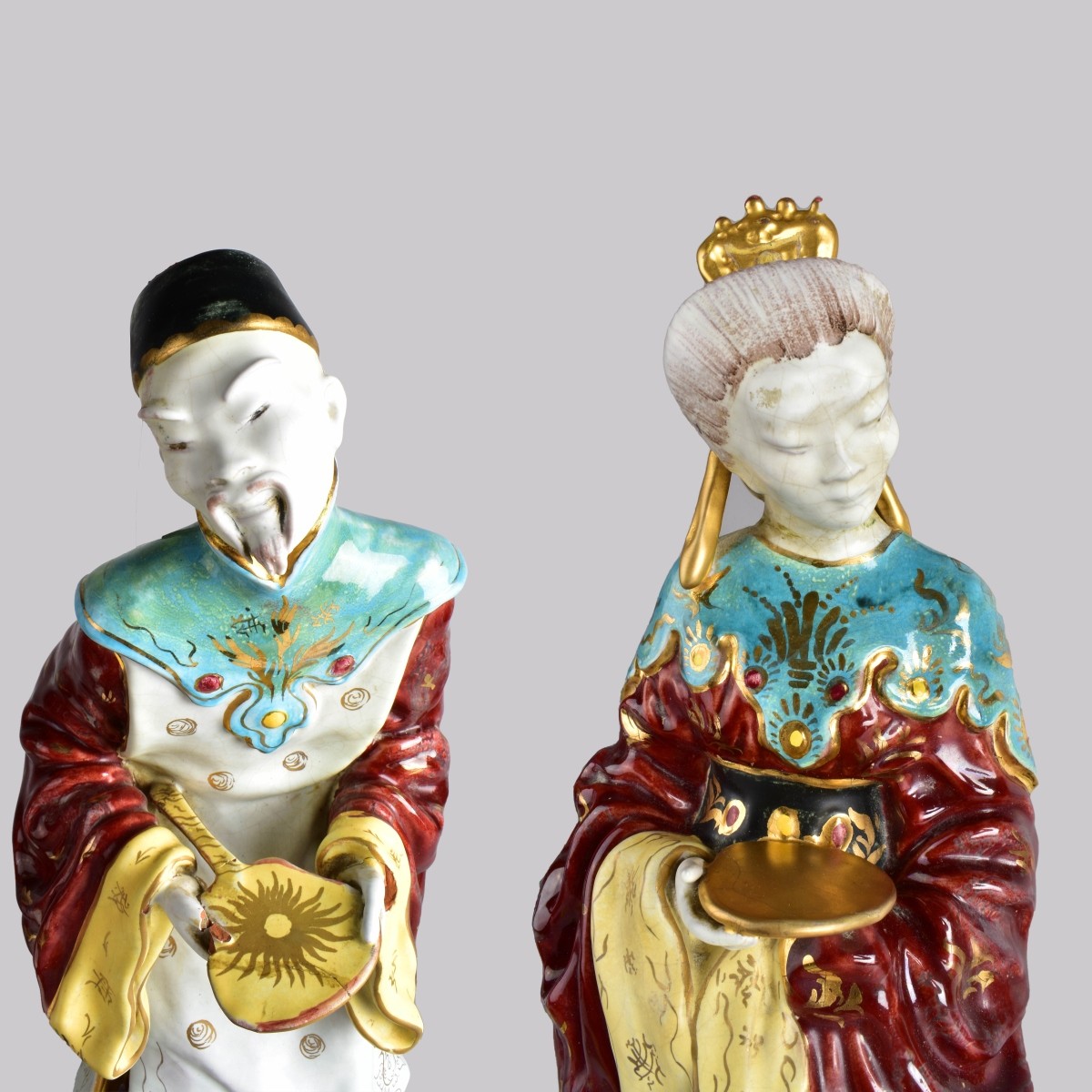 Pair of Chinese Porcelain Lamps