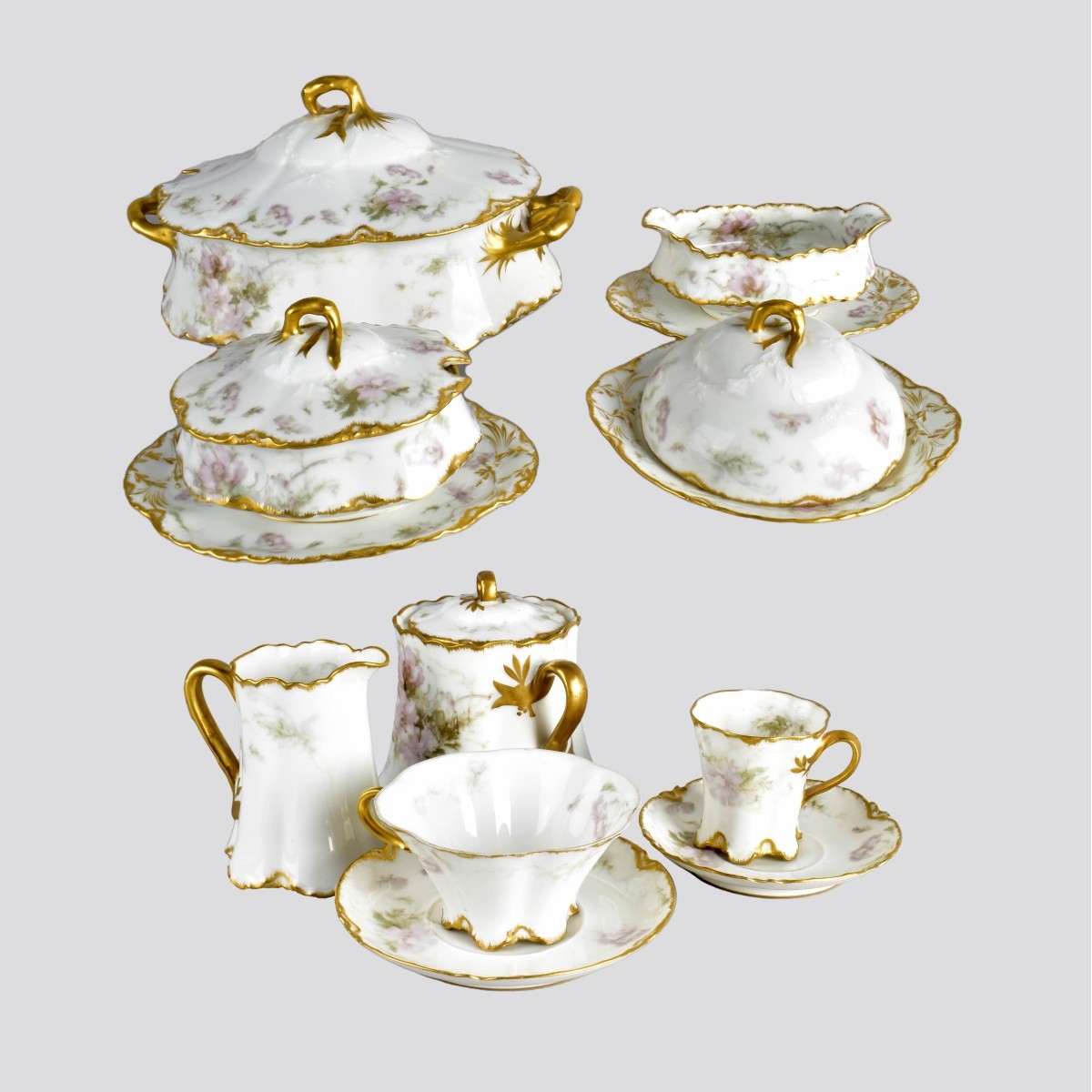 Limoges H & L Co. Dinner Service