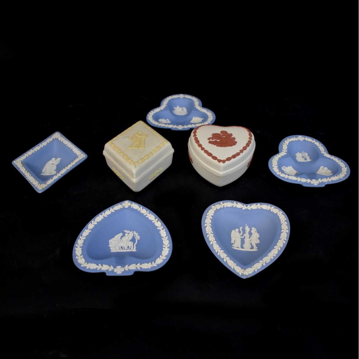 Wedgwood Ashtrays and Boxes