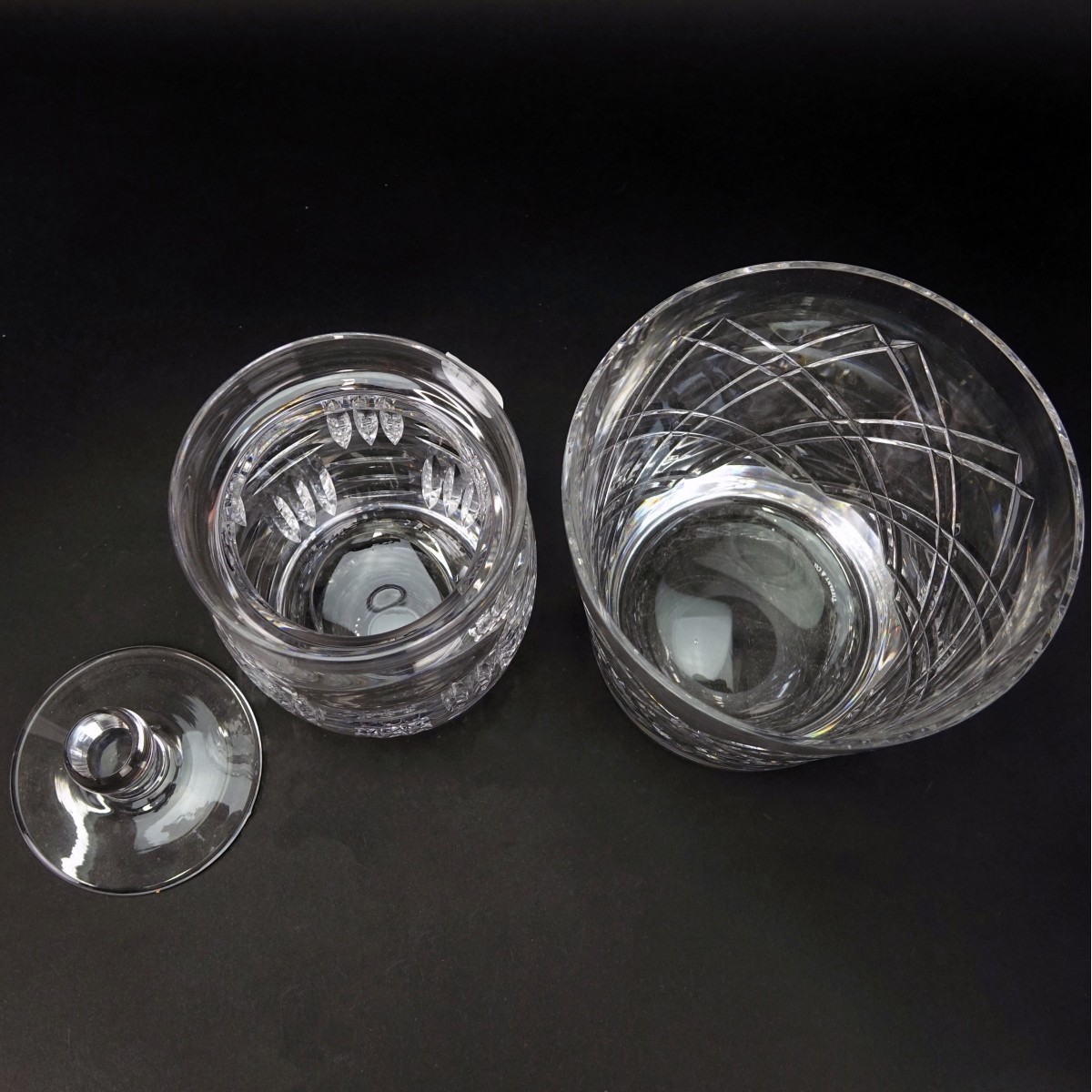 Two (2) Tiffany & Co. Crystal Tableware