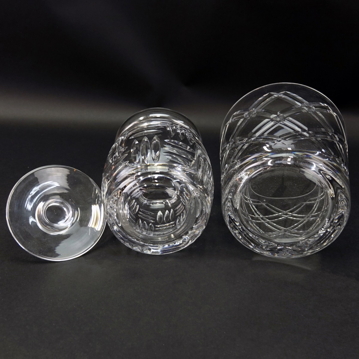 Two (2) Tiffany & Co. Crystal Tableware