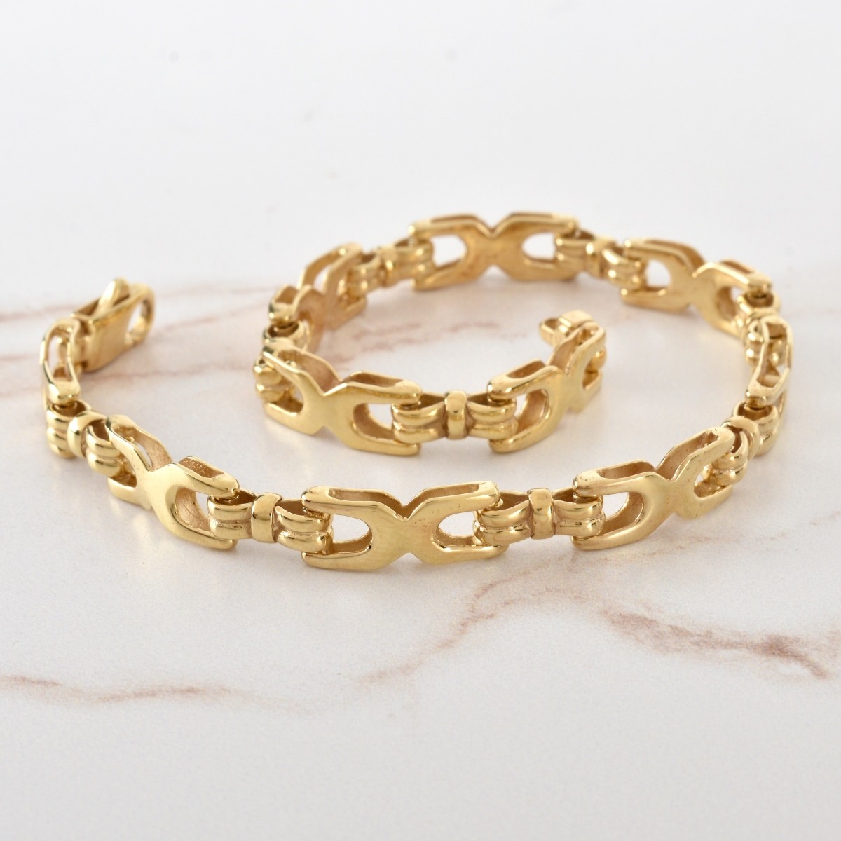 Fine Italian 14K Link Bracelet