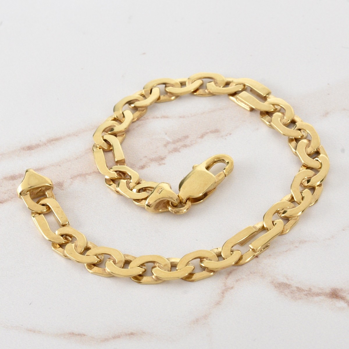 Fine Italian 14K Link Bracelet