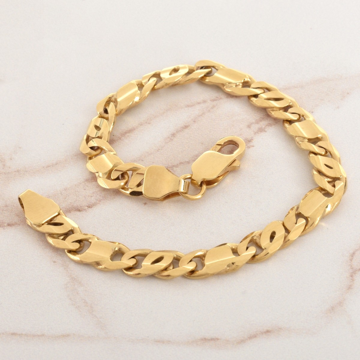 Fine Italian 14K Link Bracelet