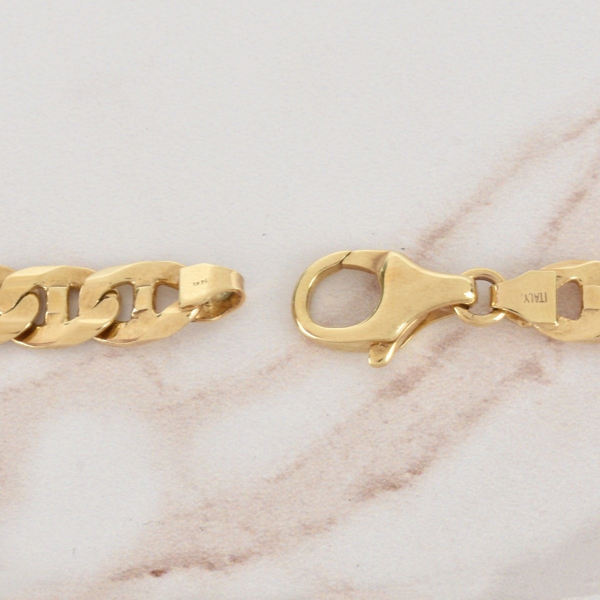 Fine Italian 14K Link Bracelet