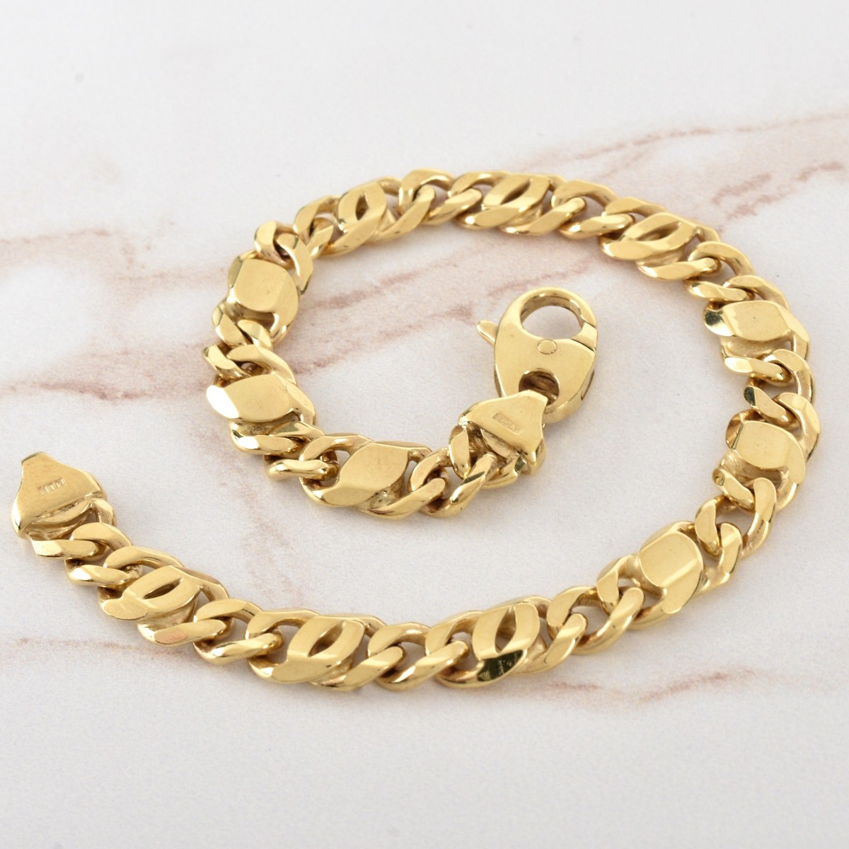 Fine Italian 14K Link Bracelet