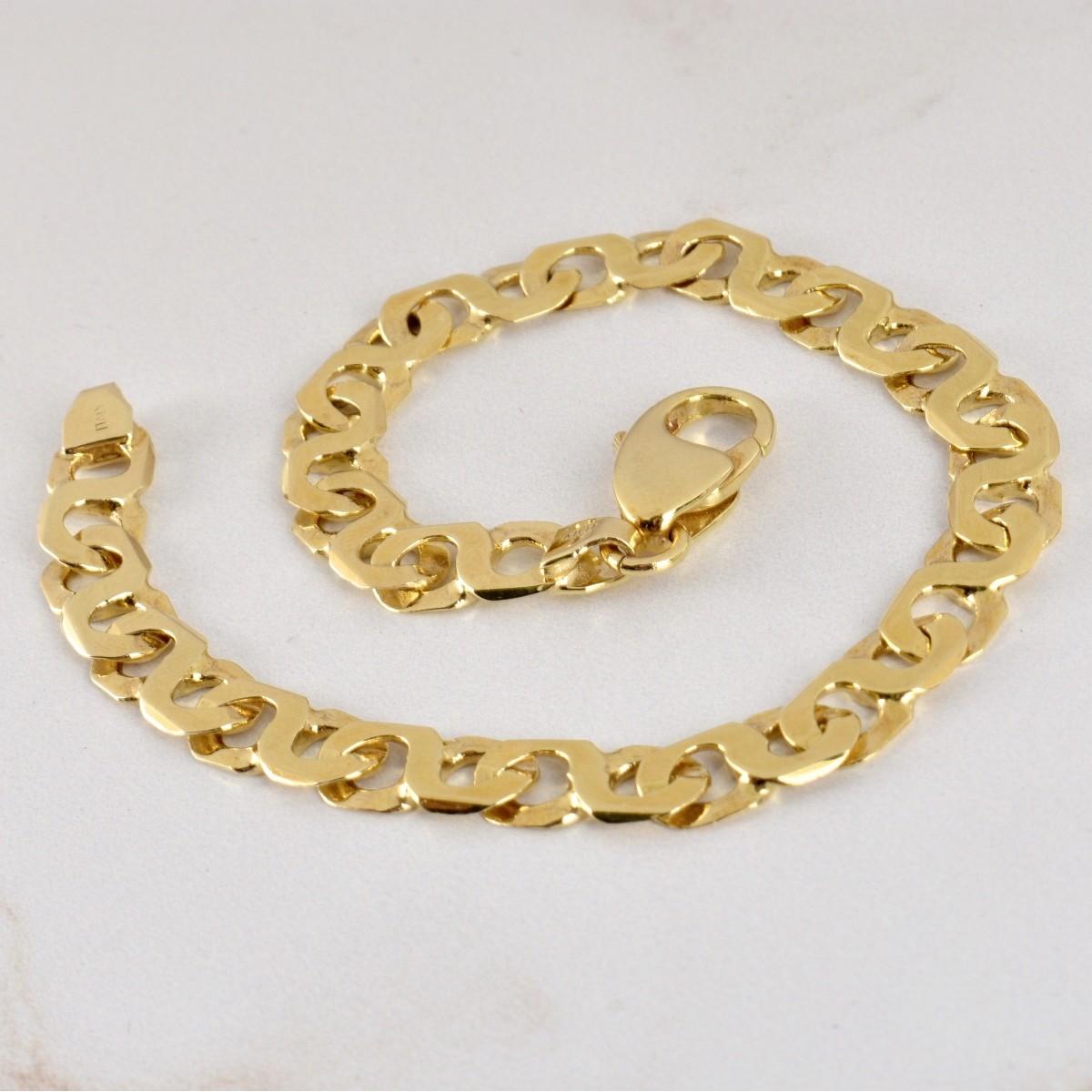 Fine Italian 14K Link Bracelet