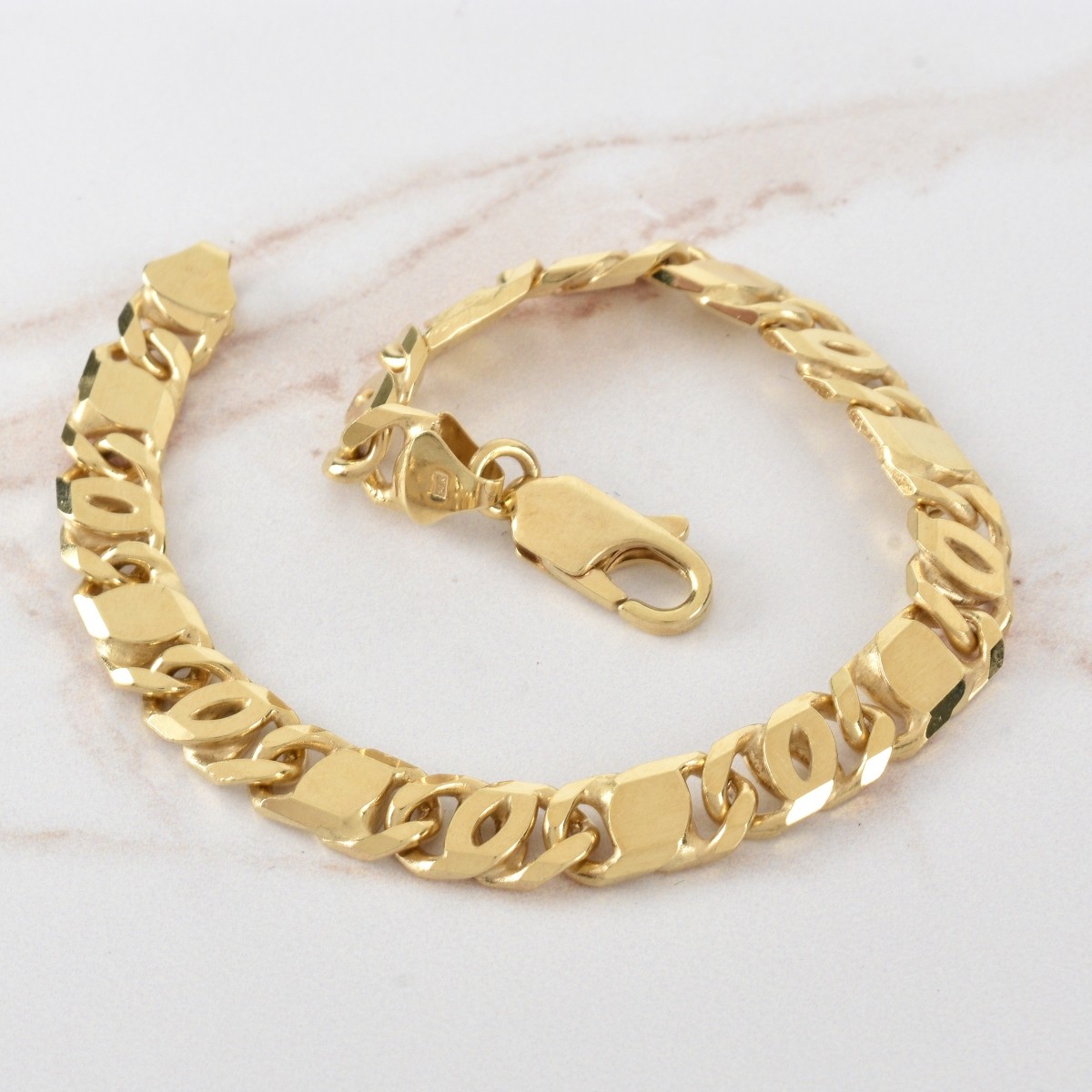 Fine Italian 14K Link Bracelet