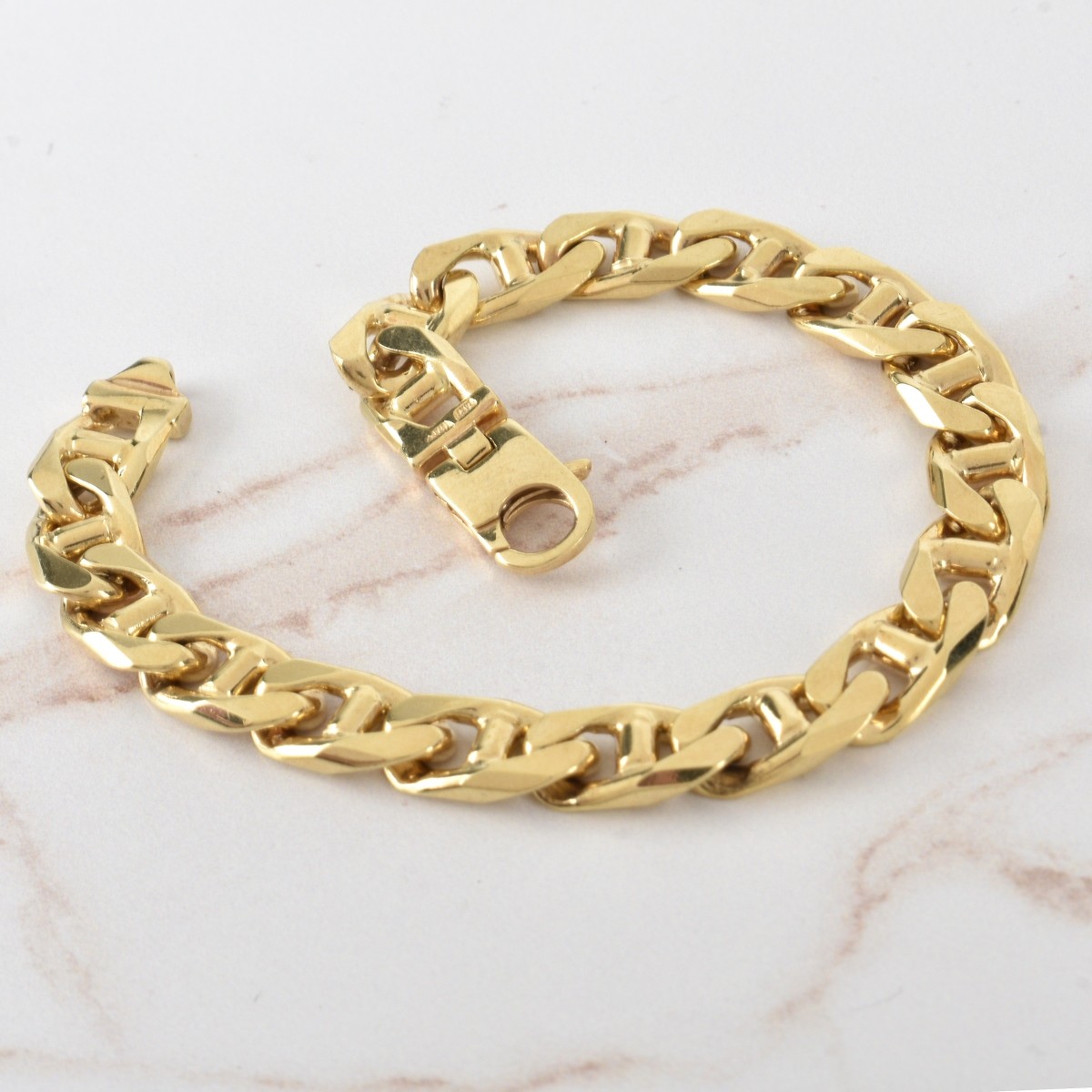 Fine Italian 14K Link Bracelet