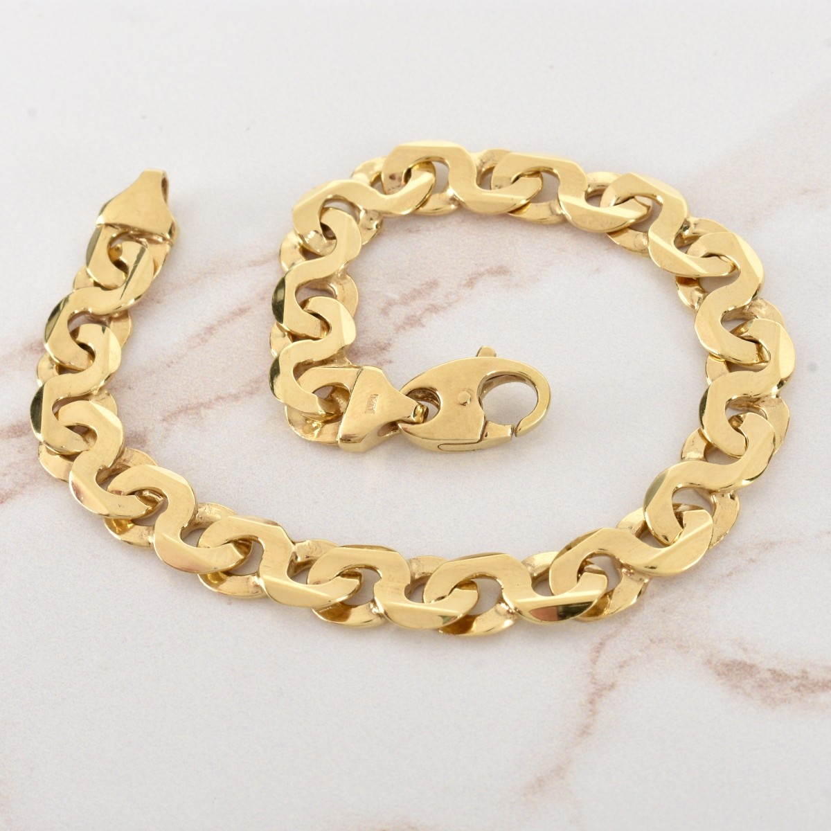 Fine Italian 14K Link Bracelet