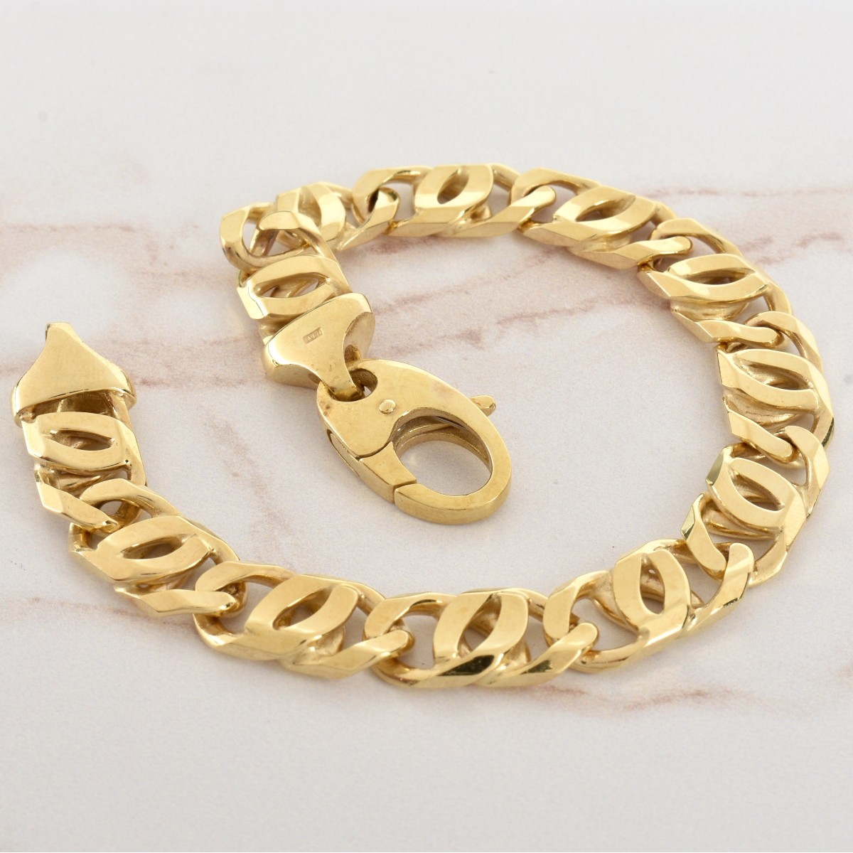 Fine Italian 14K Link Bracelet