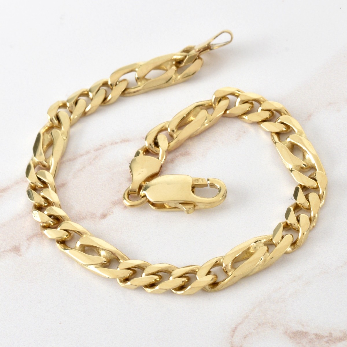 Fine Italian 14K Link Bracelet