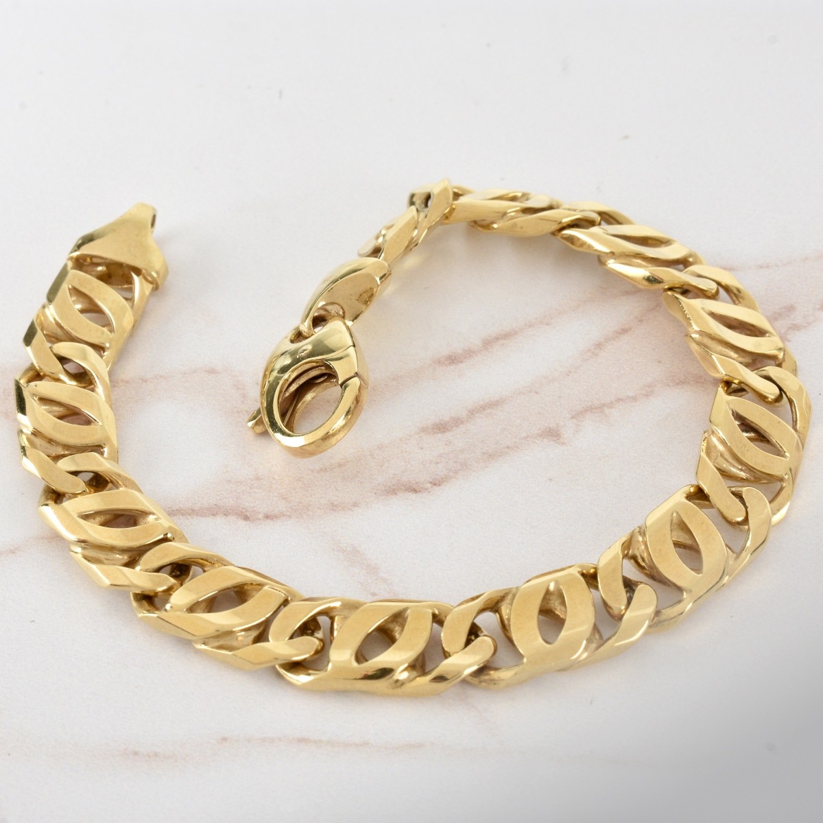 Fine Italian 14K Link Bracelet