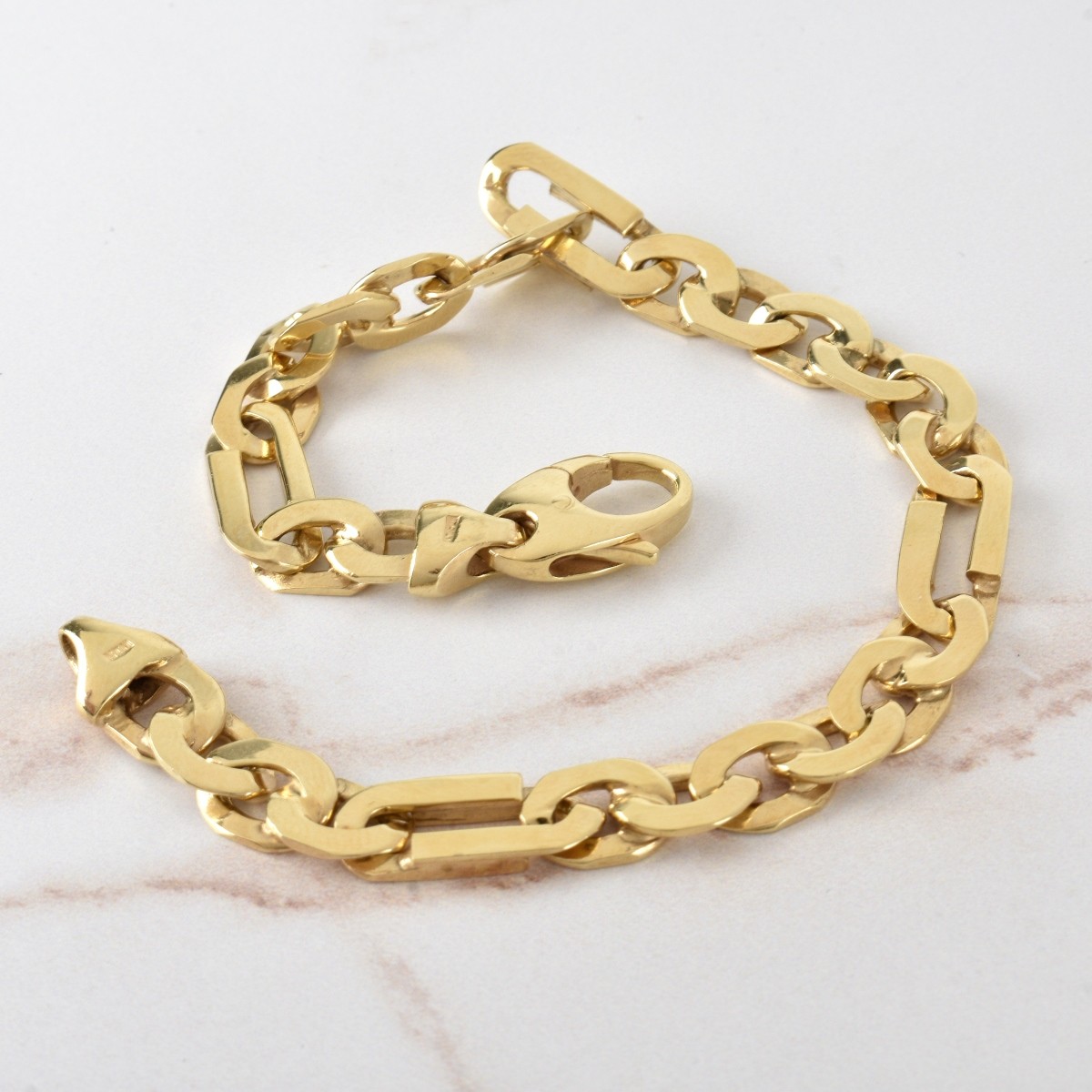 Fine Italian 14K Link Bracelet