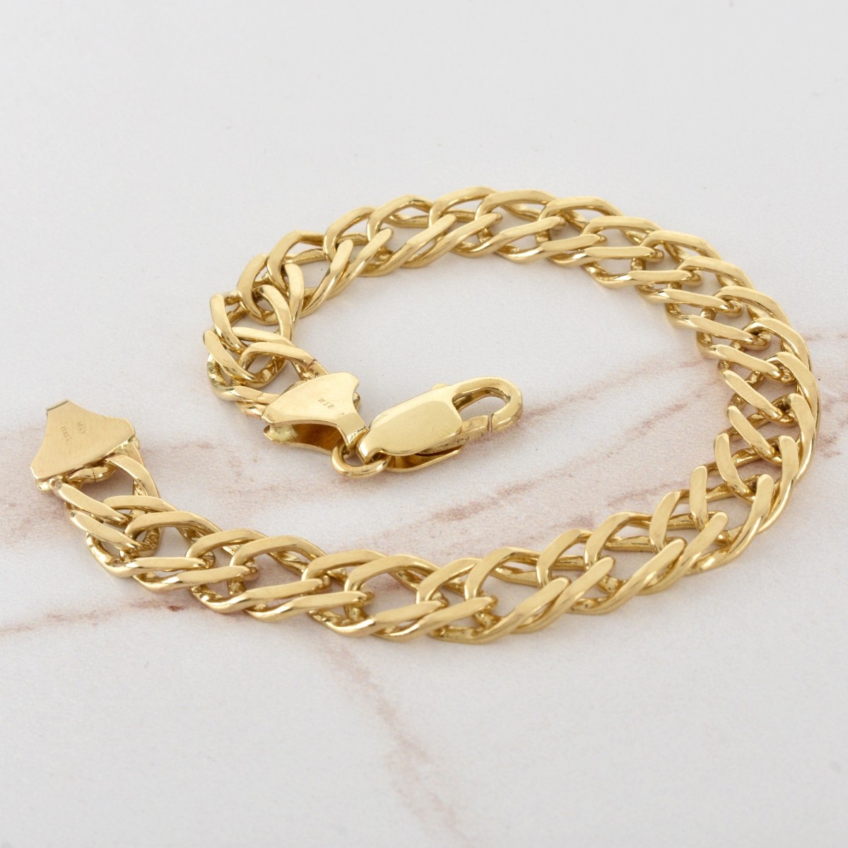 Fine Italian 14K Link Bracelet