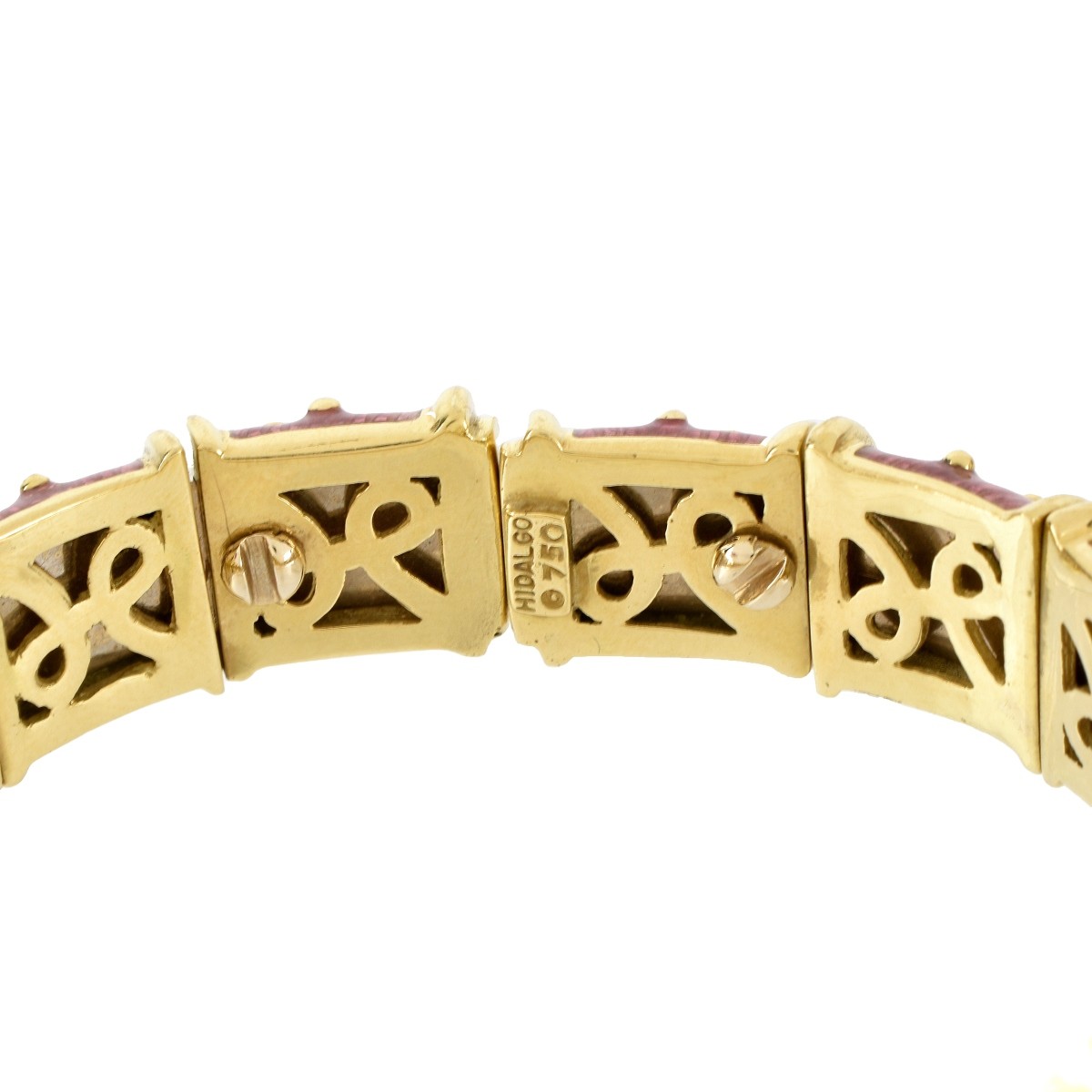 Hidalgo Enamel and 18K Bracelet