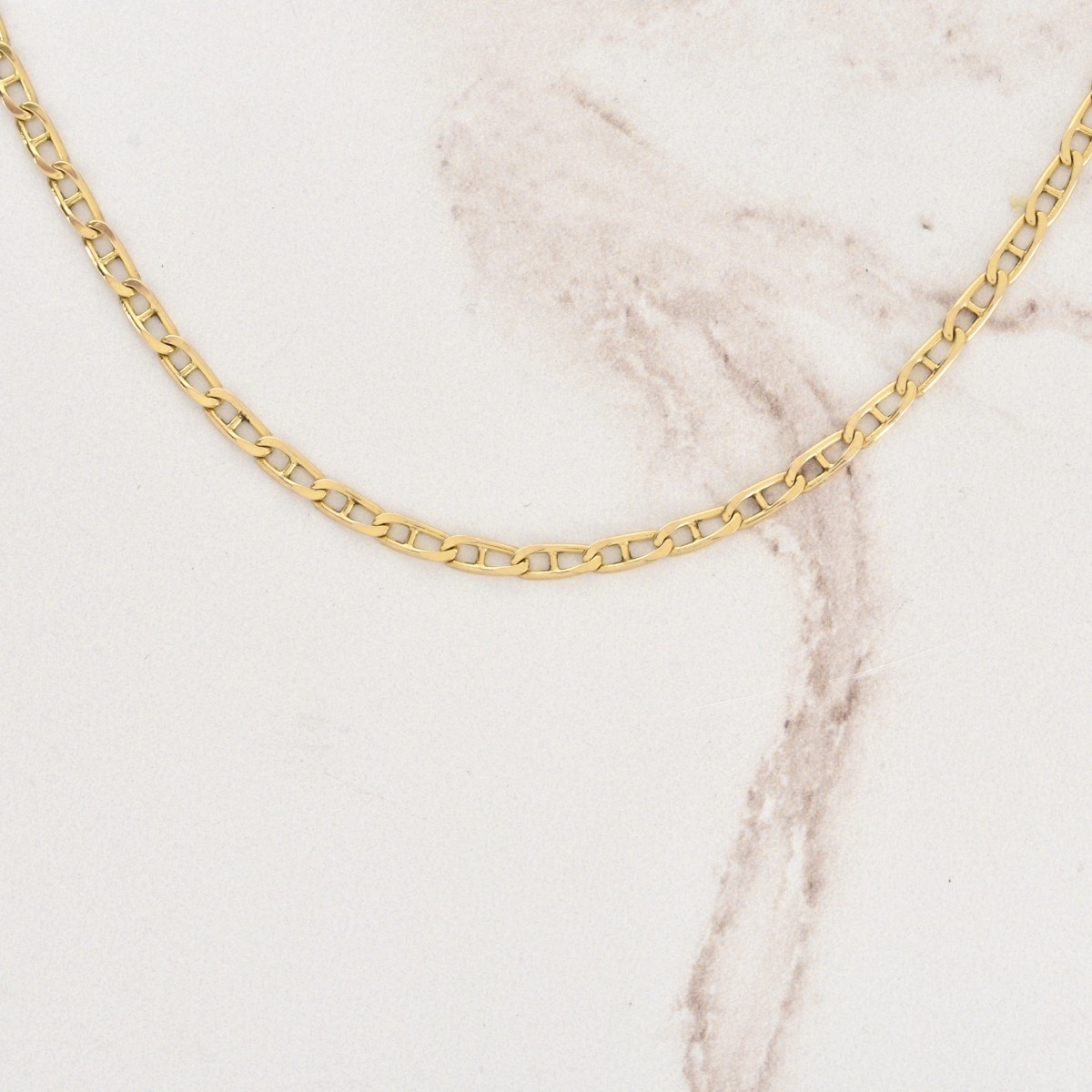 18K Chain Necklace