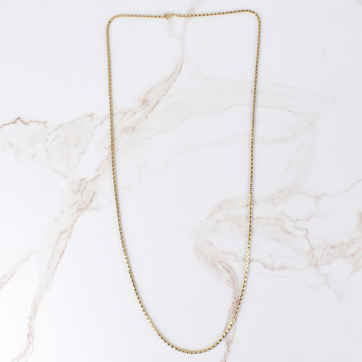 18K Chain Necklace