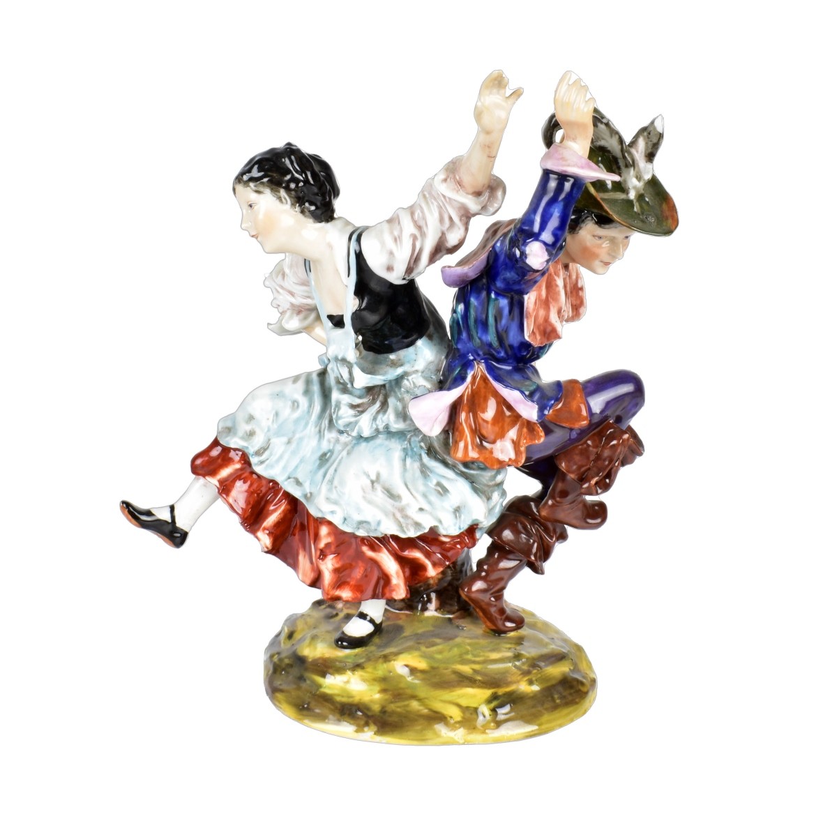 Antique Dresden Porcelain Figurines