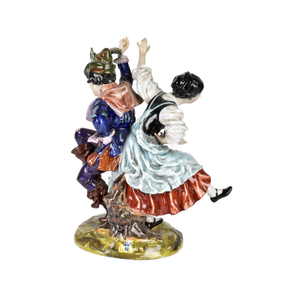 Antique Dresden Porcelain Figurines