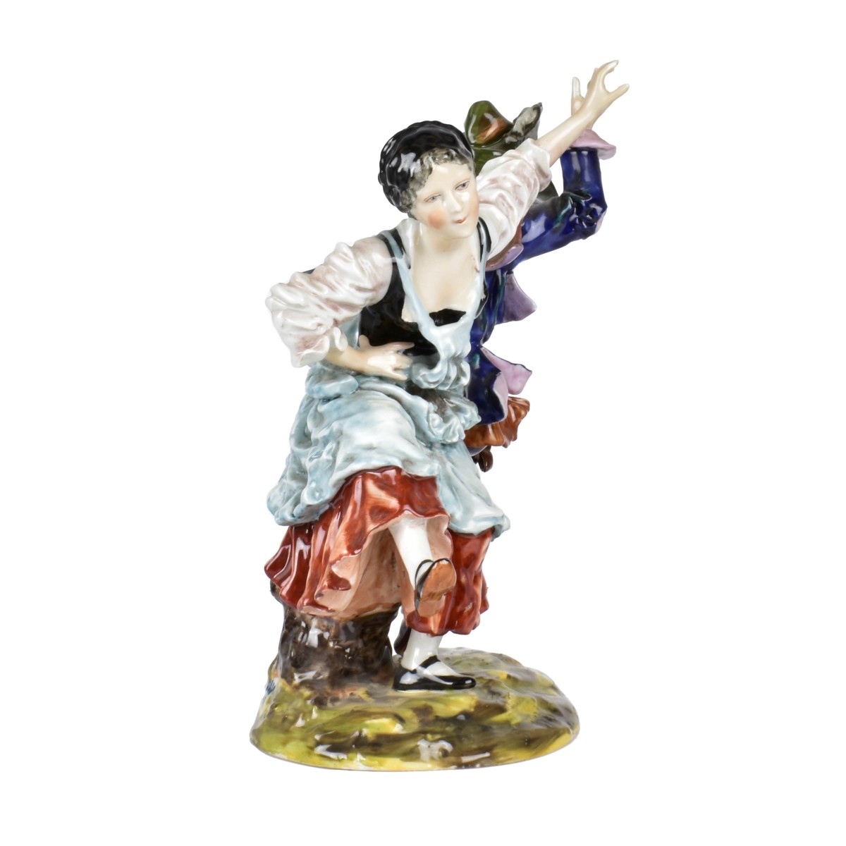 Antique Dresden Porcelain Figurines