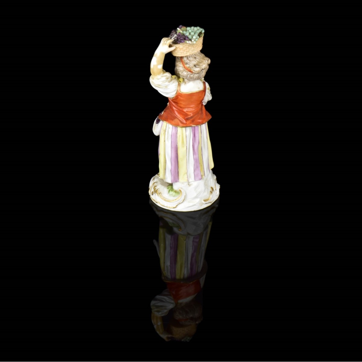 Antique Meissen Style Porcelain Figurine