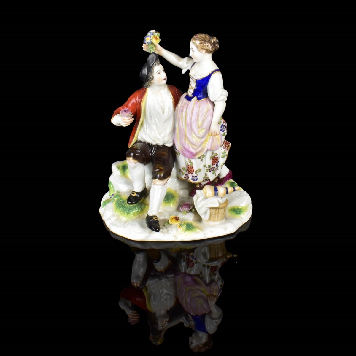 Antique Nymphenburg Porcelain Figurine