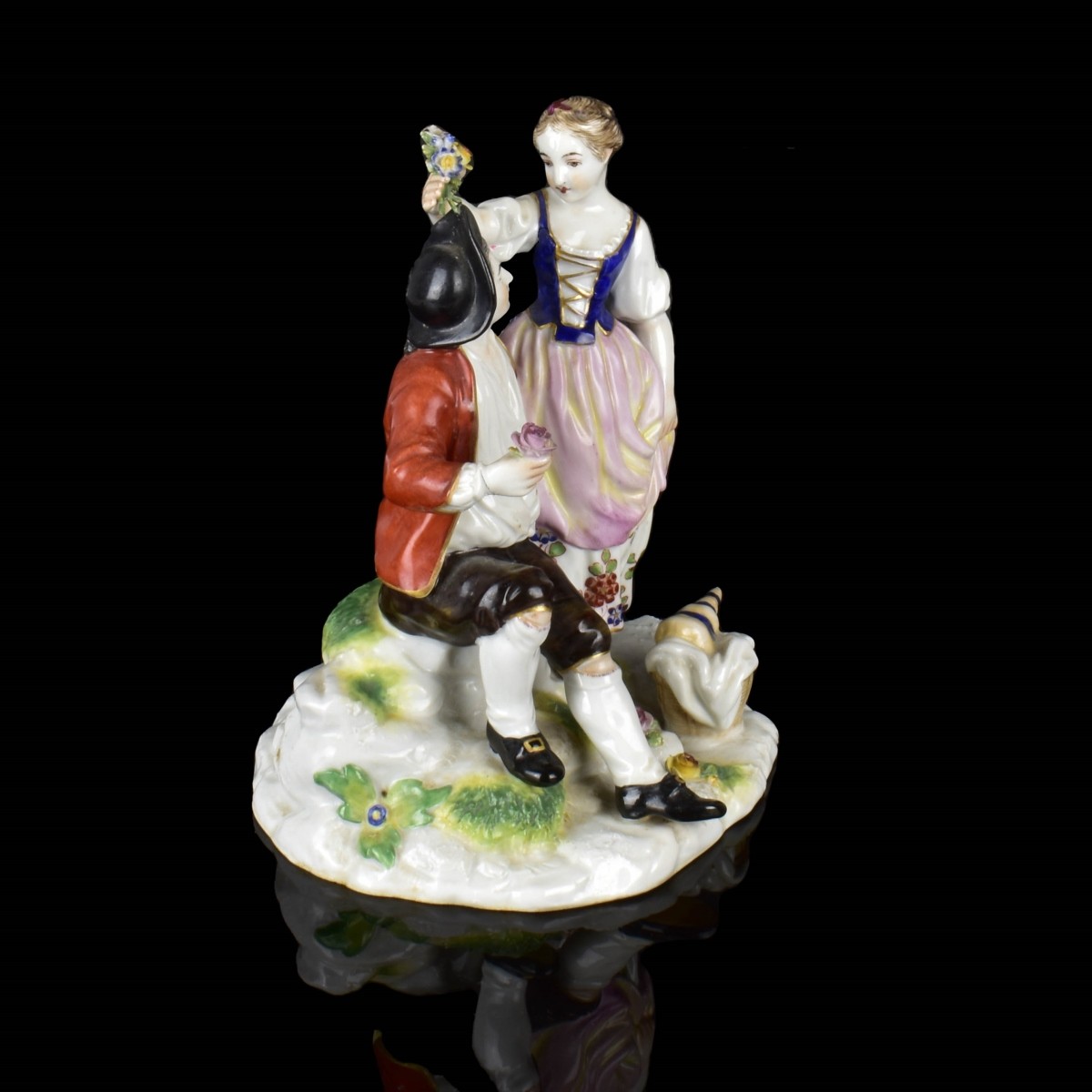 Antique Nymphenburg Porcelain Figurine