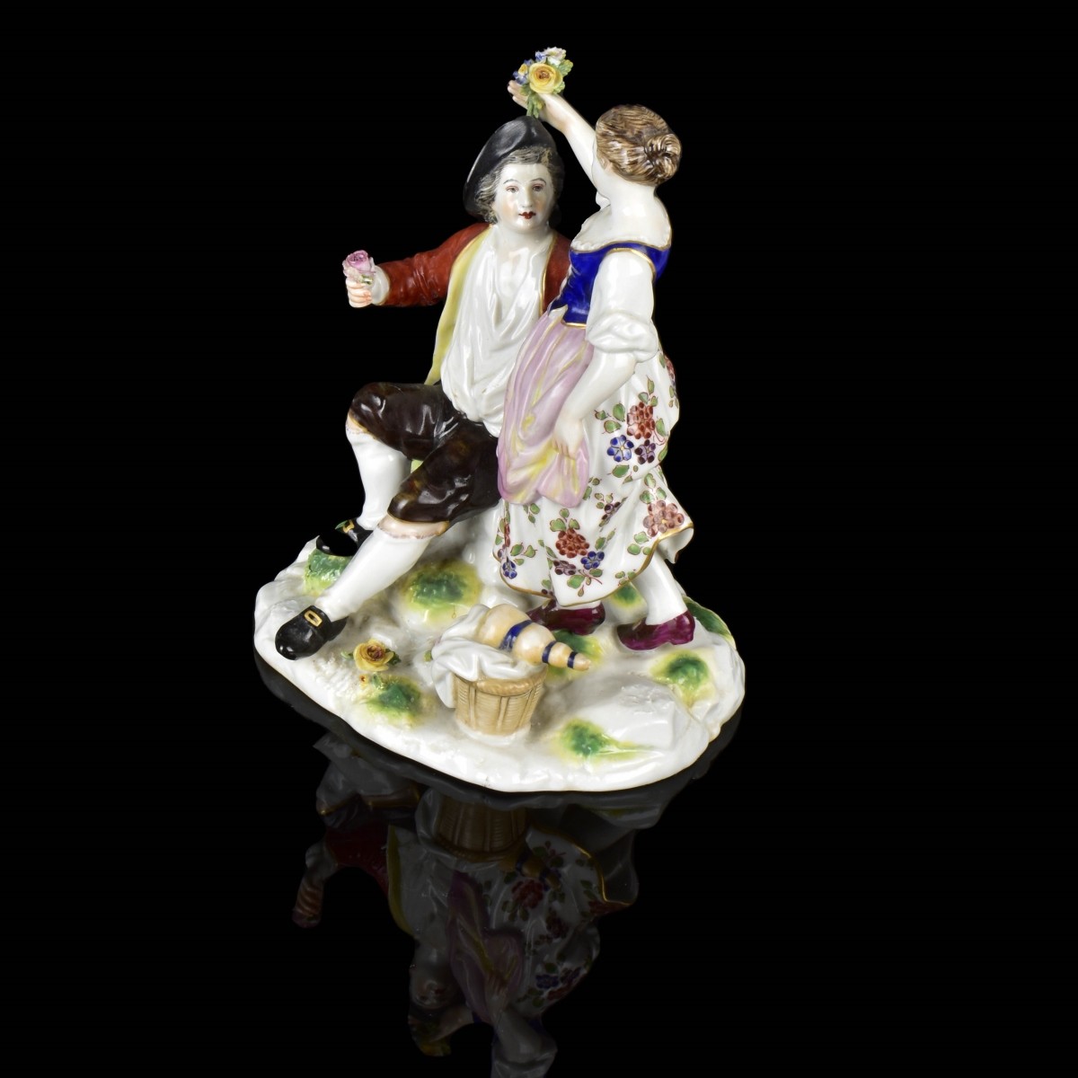 Antique Nymphenburg Porcelain Figurine