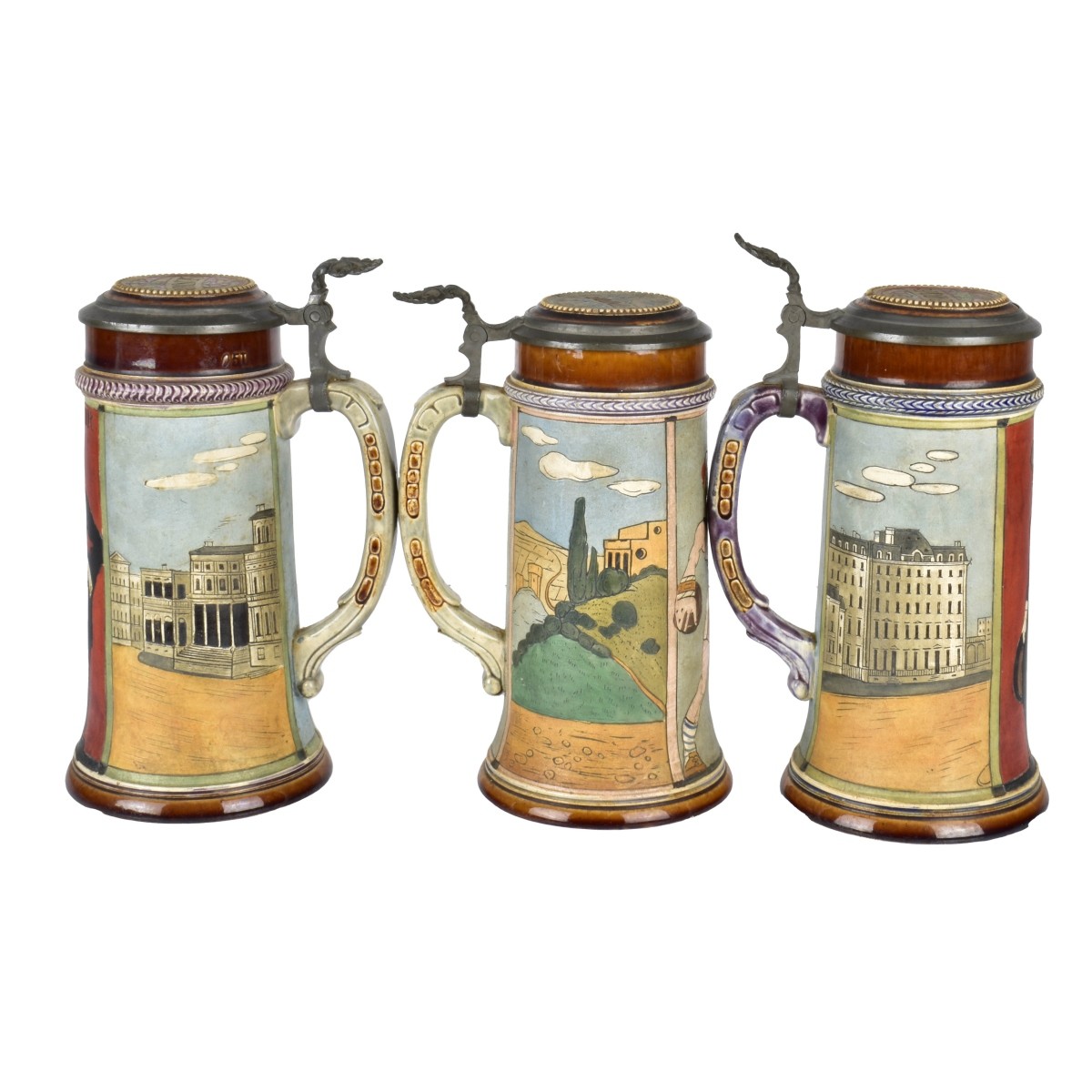 Vintage German Beer Steins