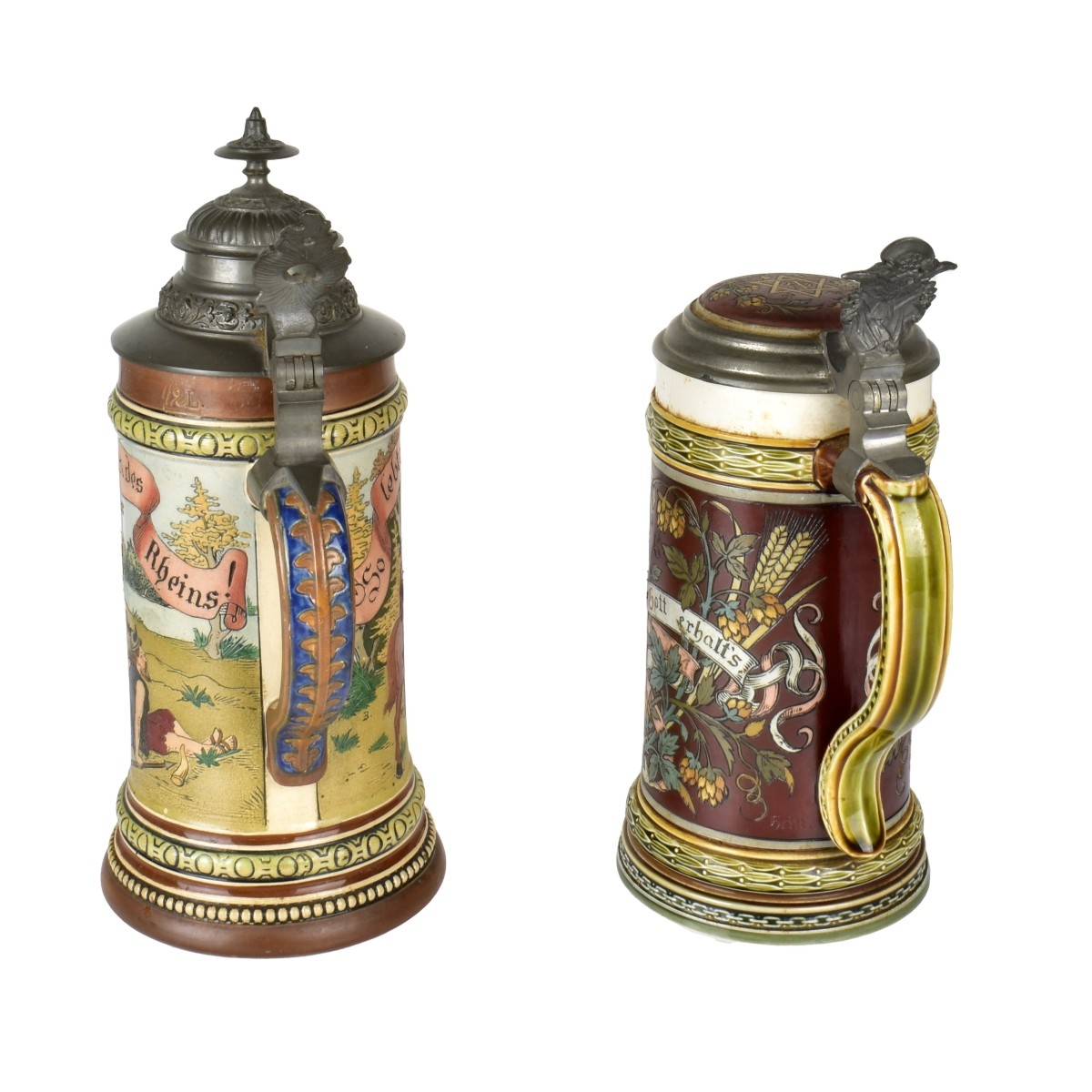 Vintage German Beer Steins