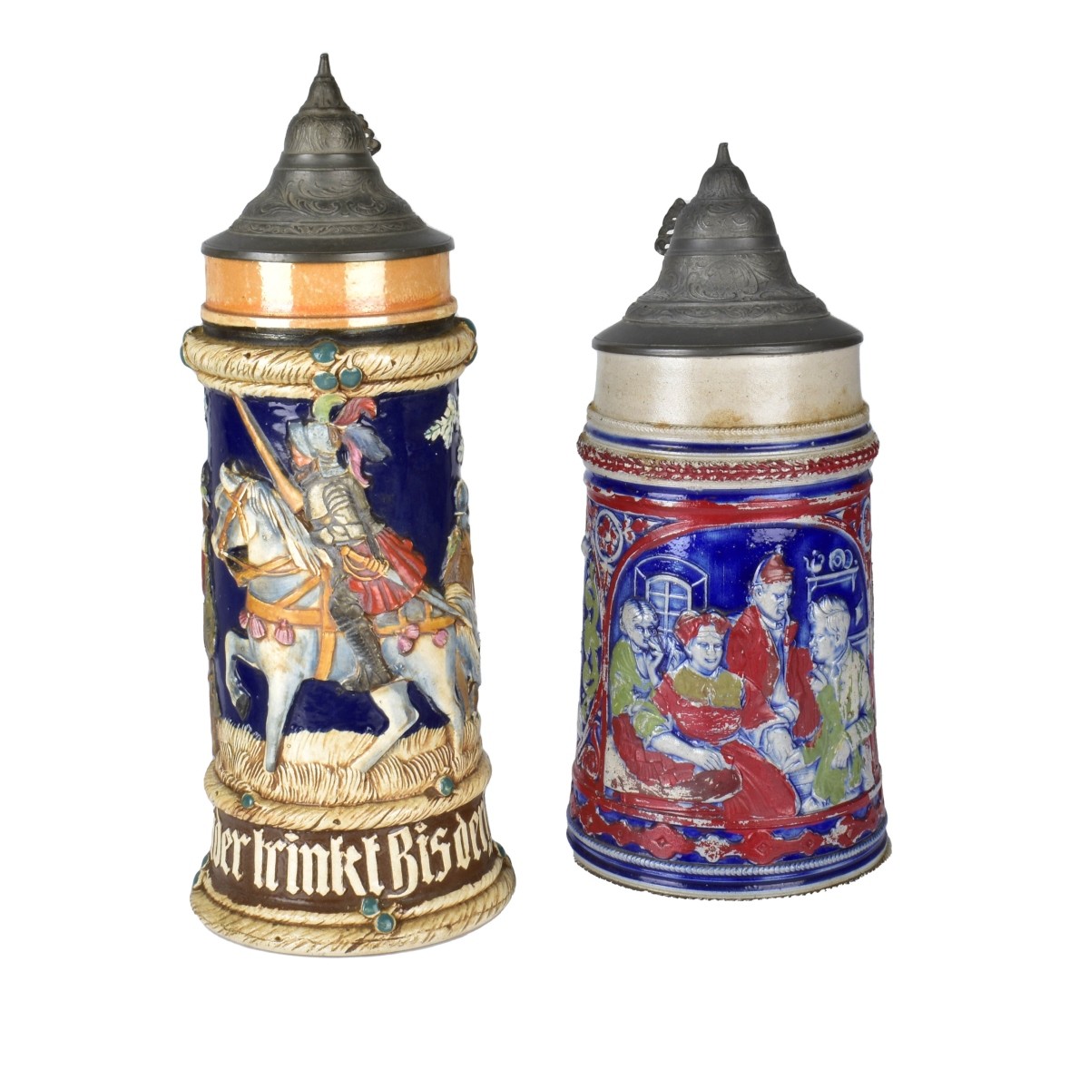 Vintage German Beer Steins