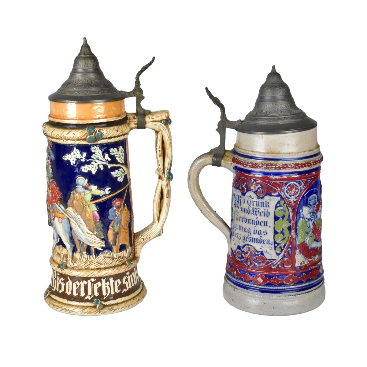 Vintage German Beer Steins