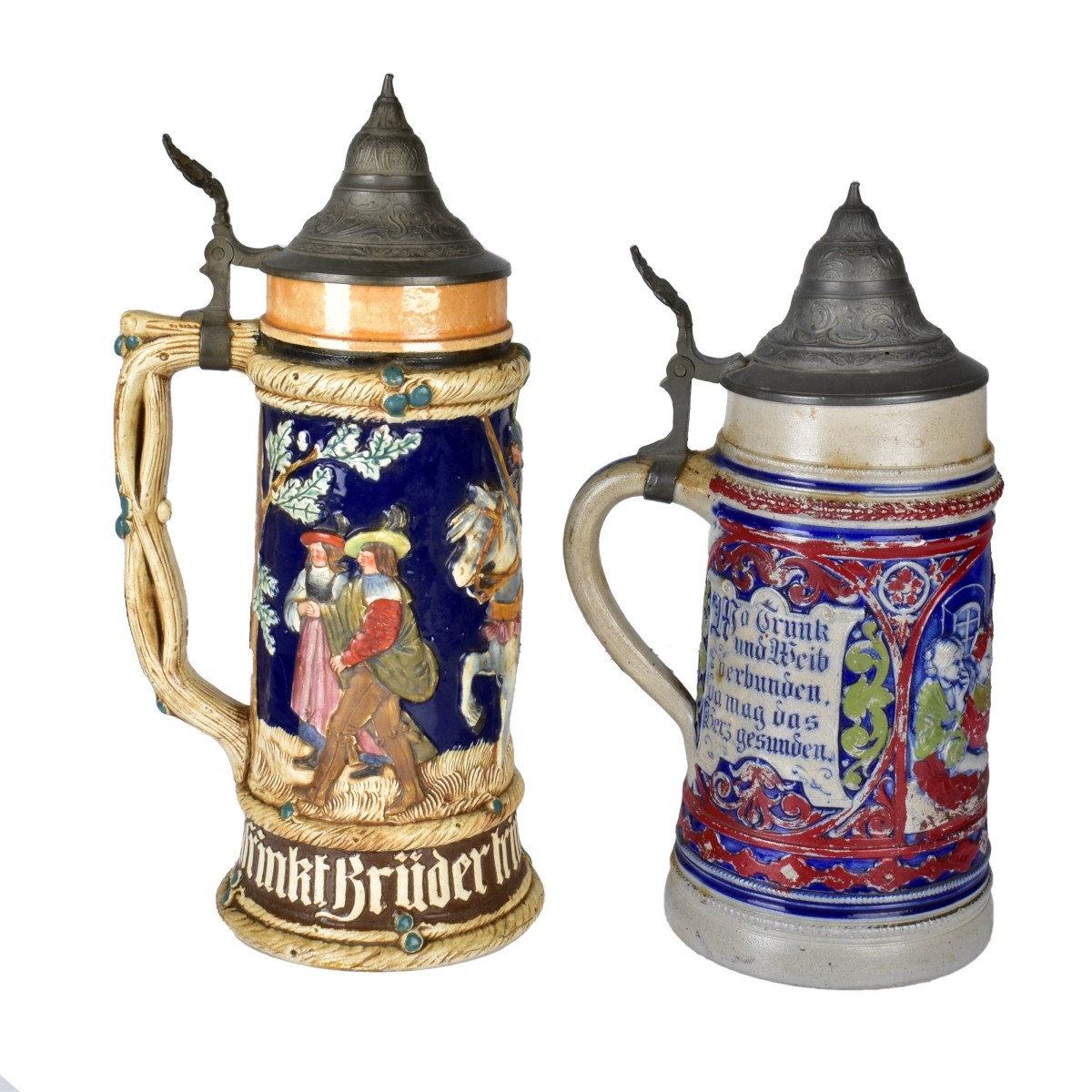 Vintage German Beer Steins