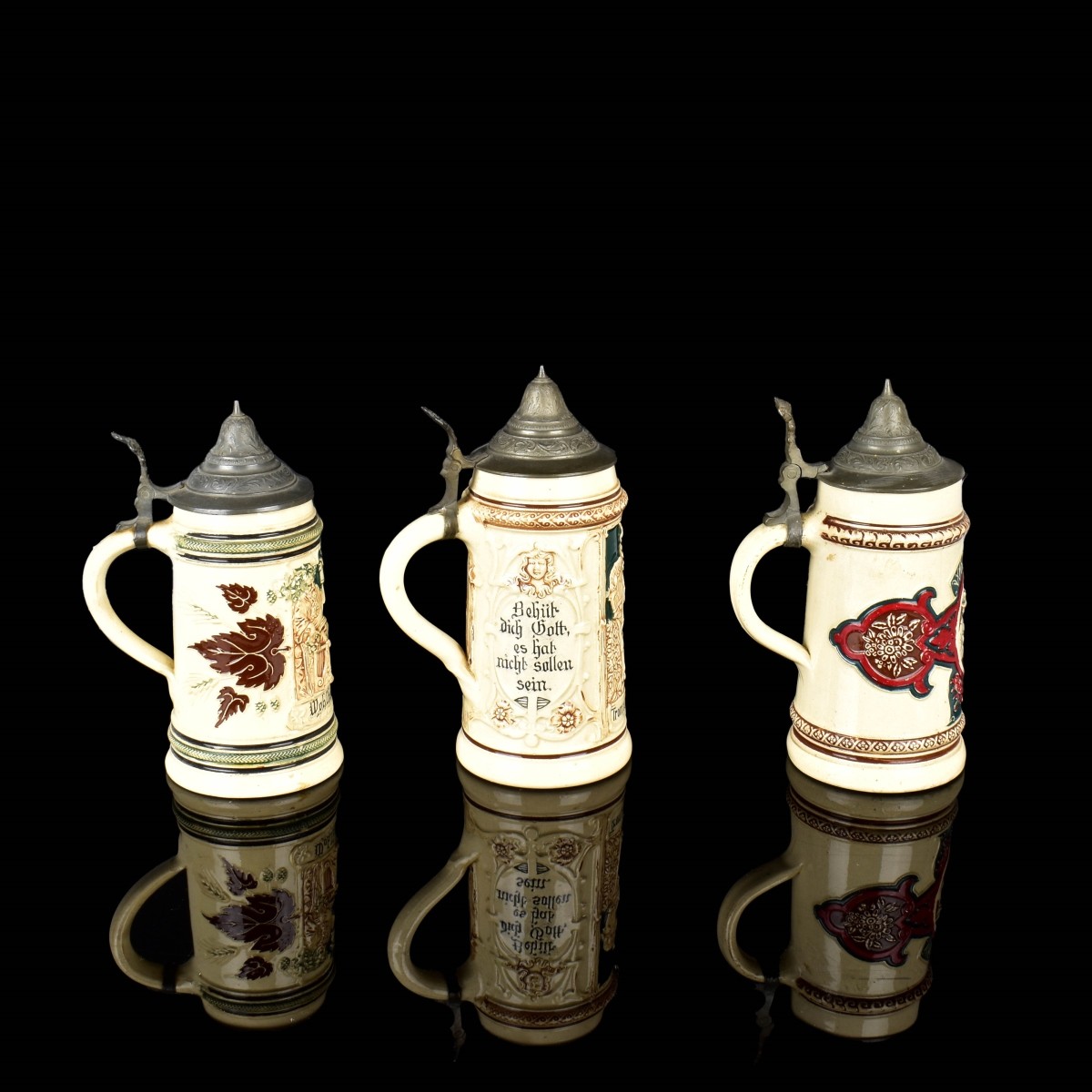 Vintage German Beer Steins