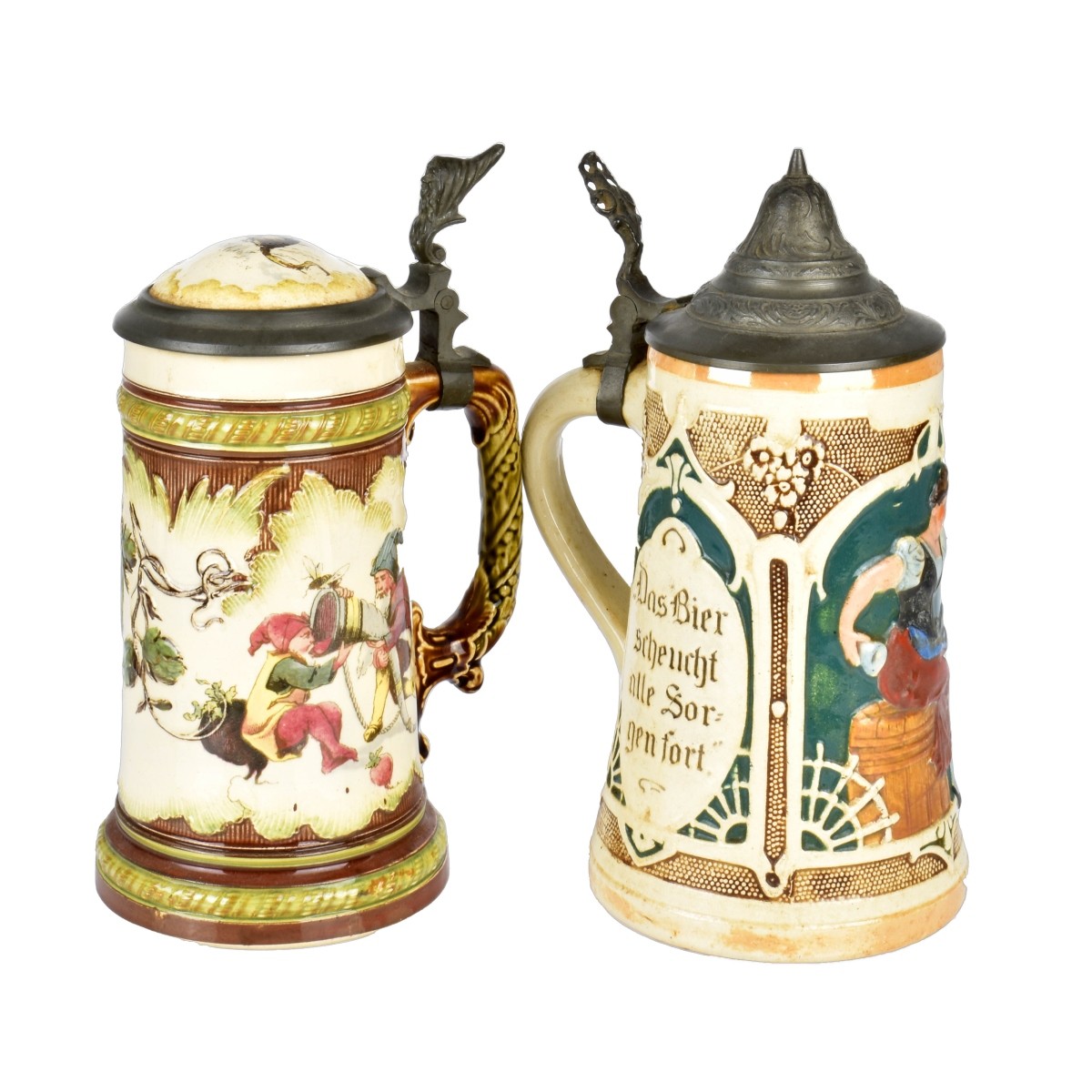 Vintage German Beer Steins