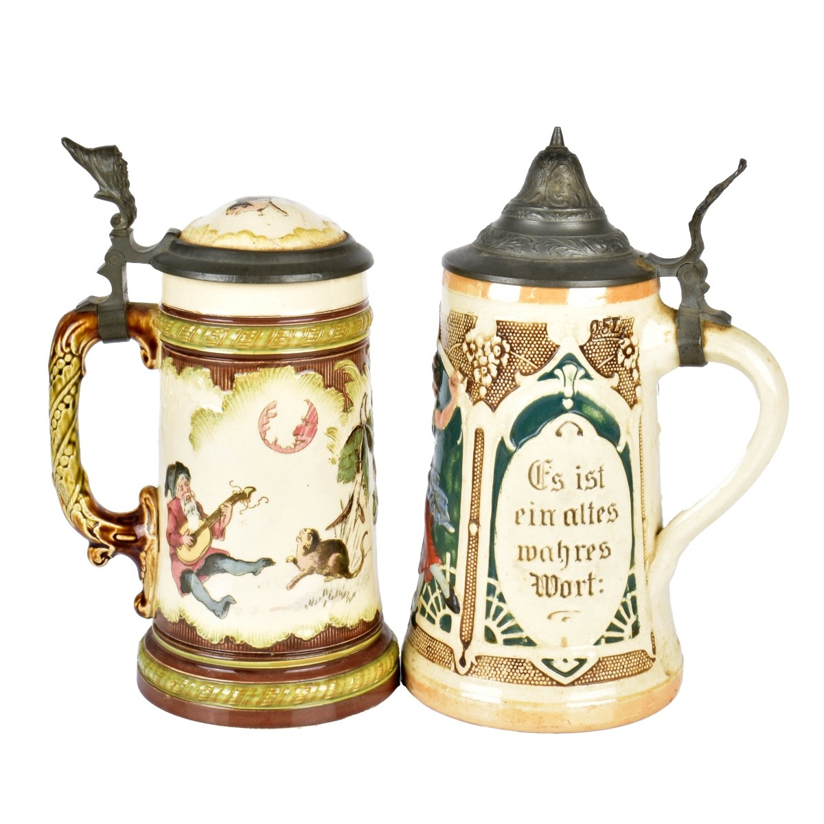 Vintage German Beer Steins