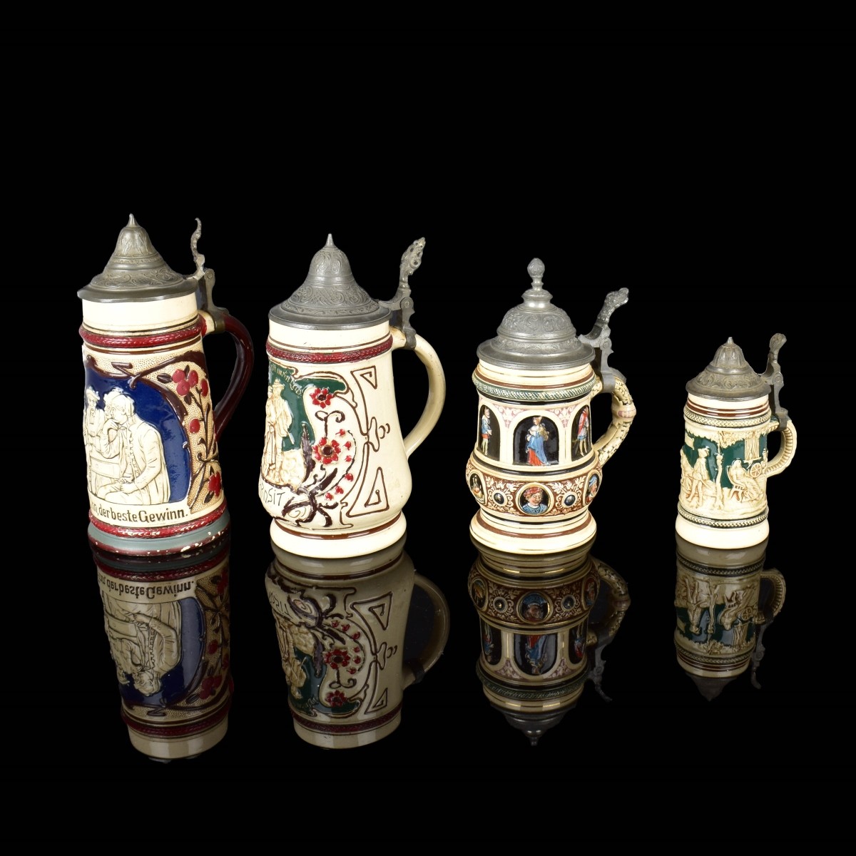 Vintage German Beer Steins