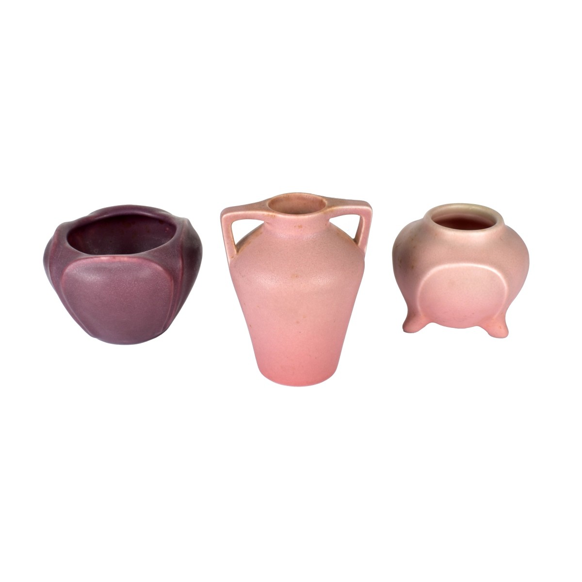 Three Rookwood Pottery Vases