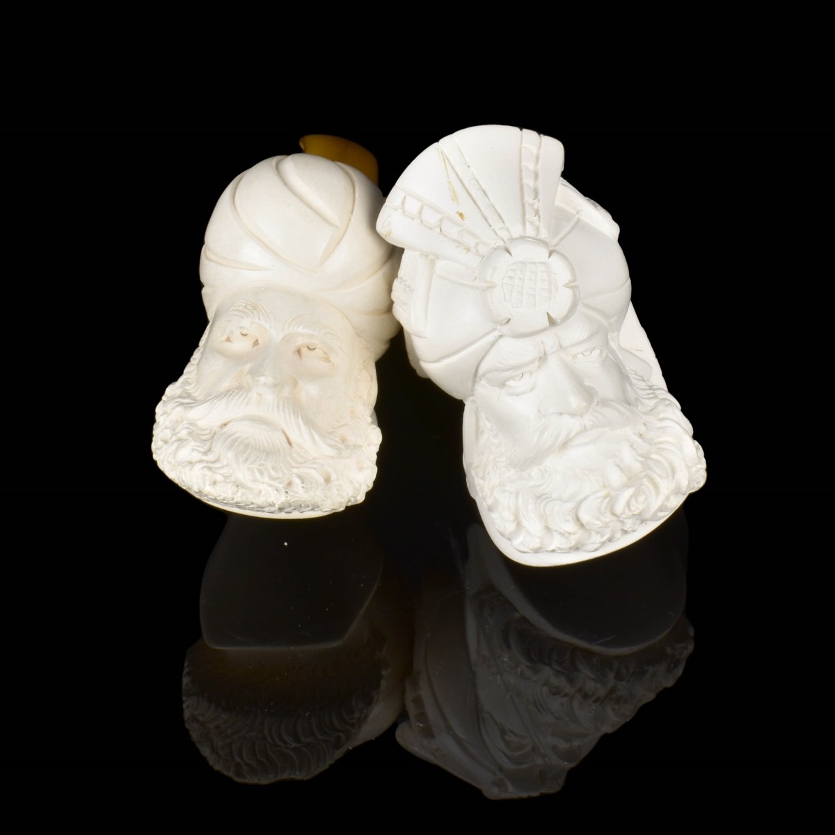 Vintage Meerschaum Smoking Pipes