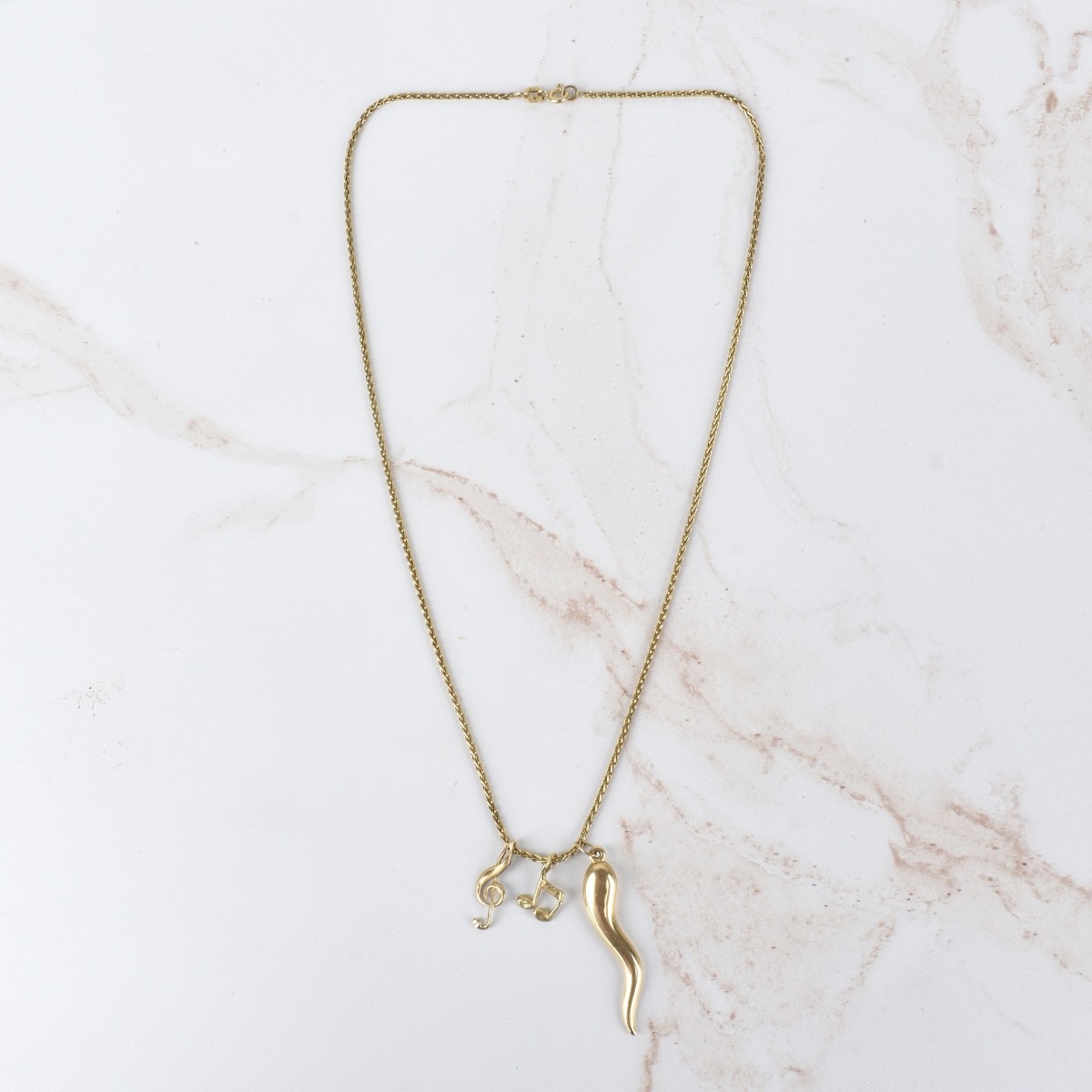 14K Pendant Necklace