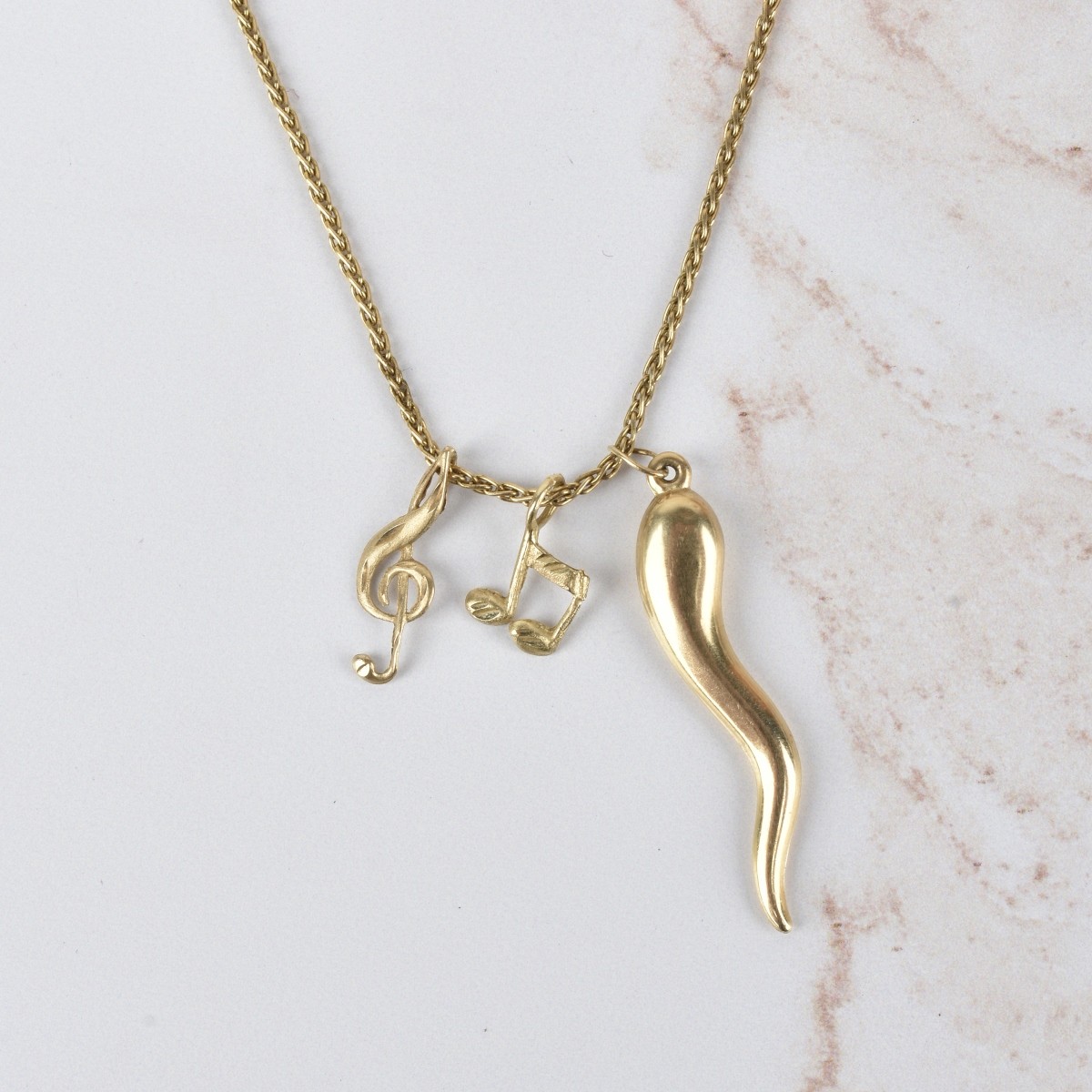 14K Pendant Necklace