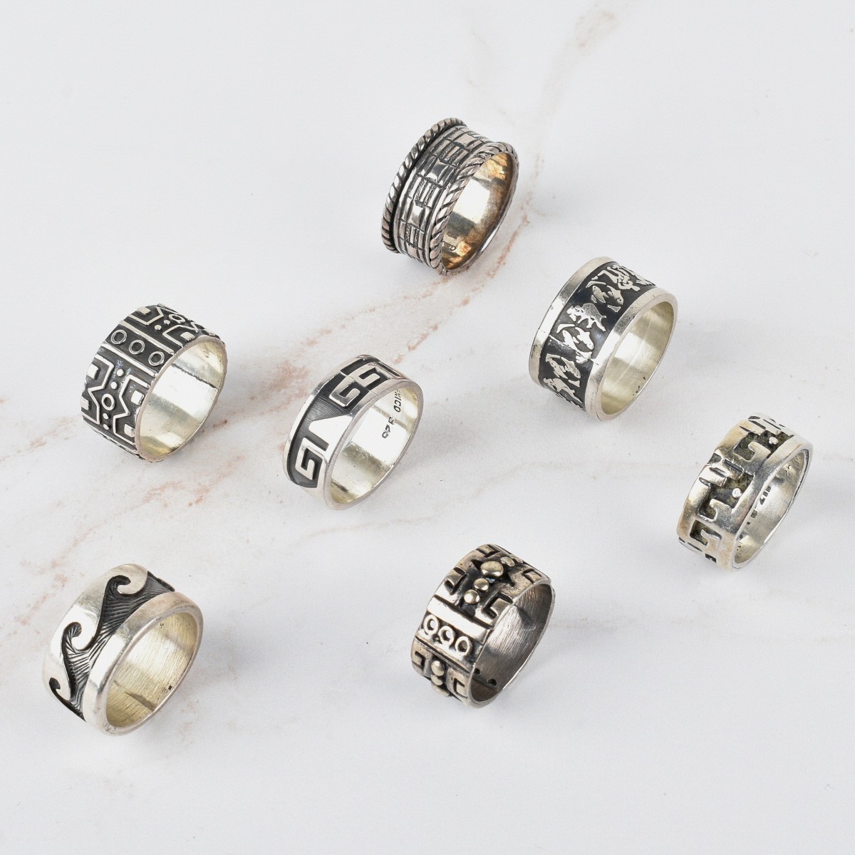Mexican Sterling Silver Rings