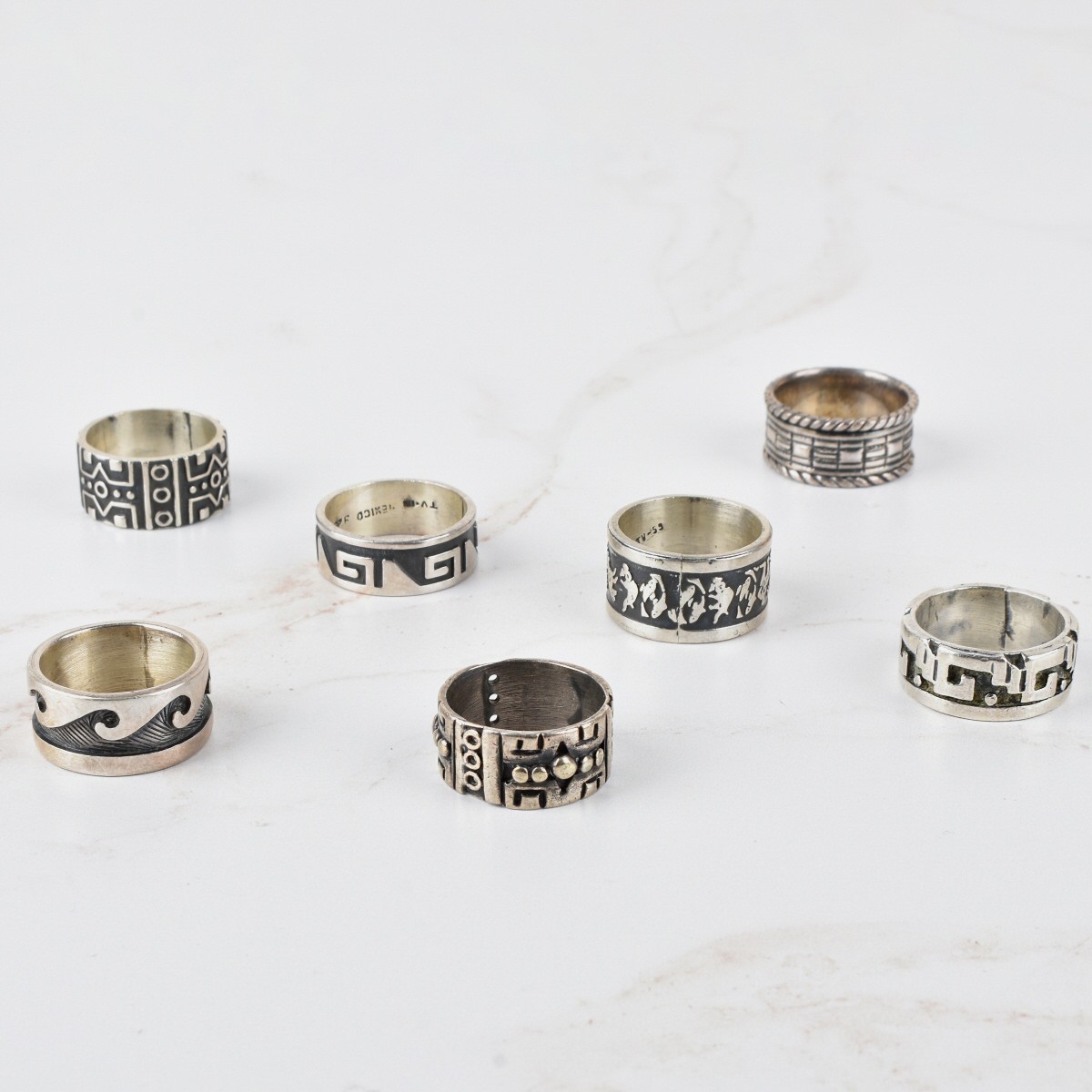 Mexican Sterling Silver Rings