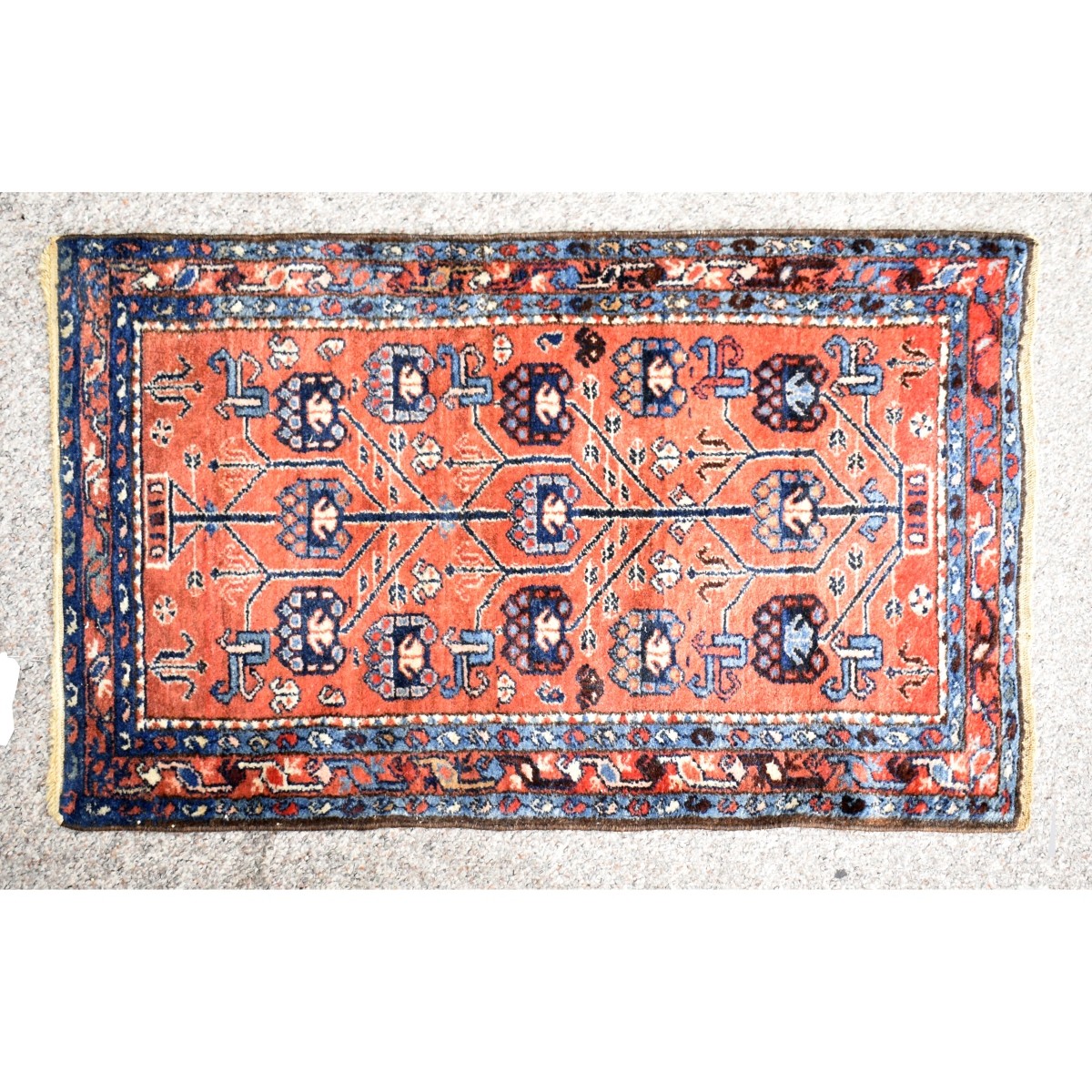 Semi Antique Kazak Caucasian Wool Rug