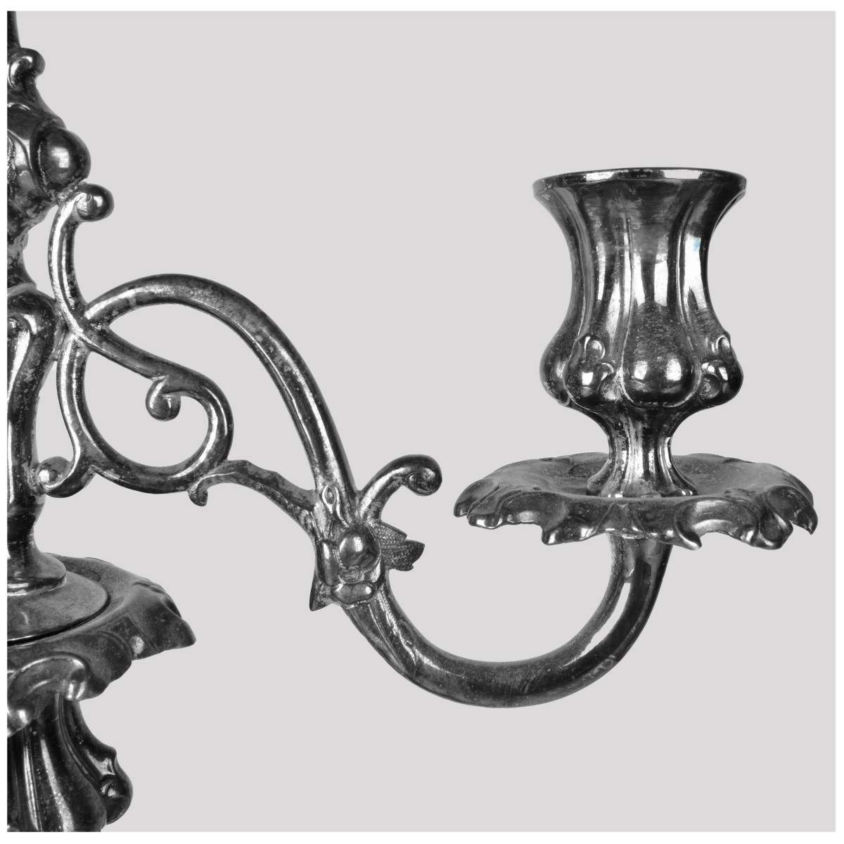 Pair of Silverplate Candelabra