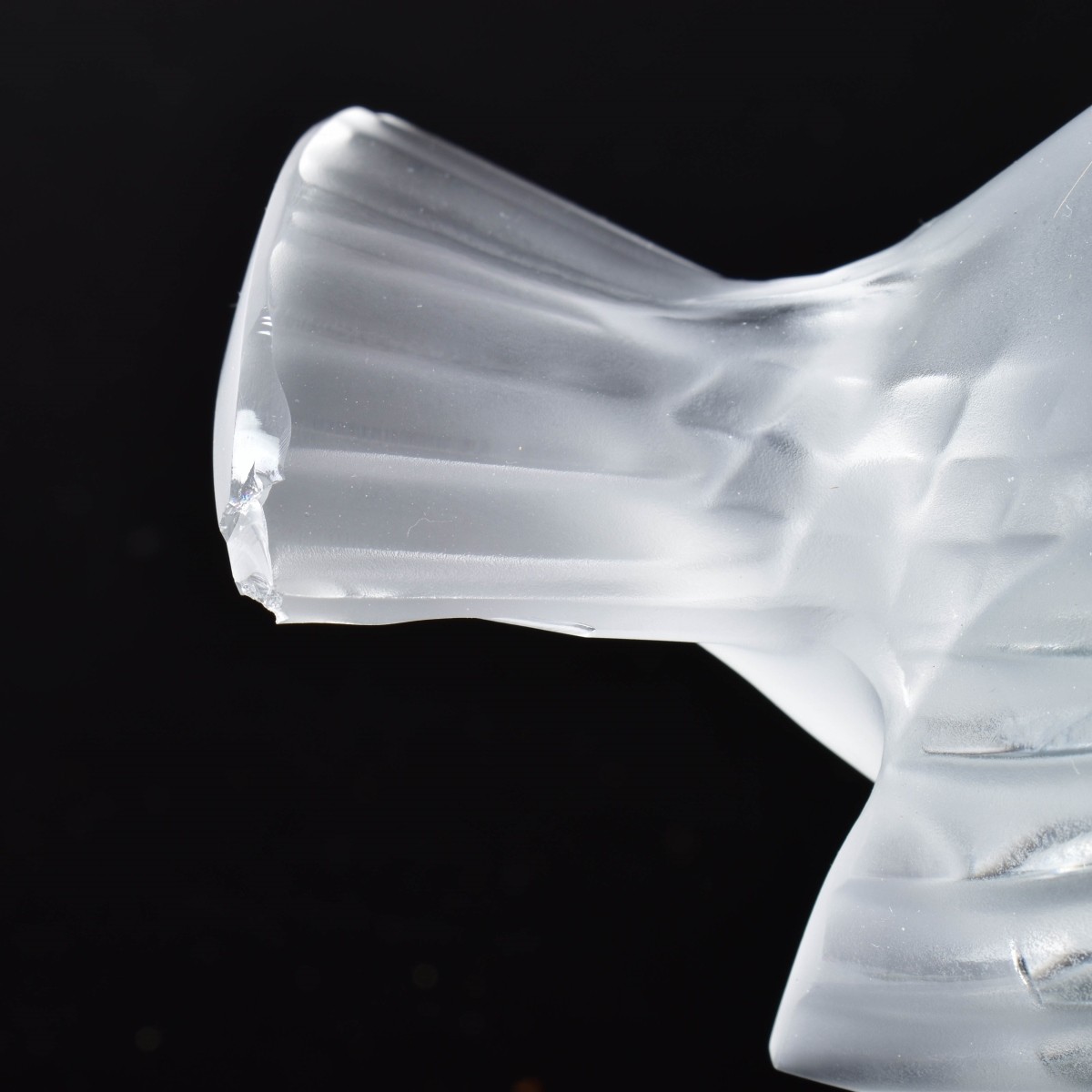 Lalique "Twin Bird" Crystal Bowl