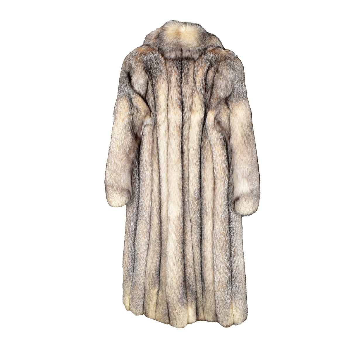 Vintage Full Length Fox Fur Coat