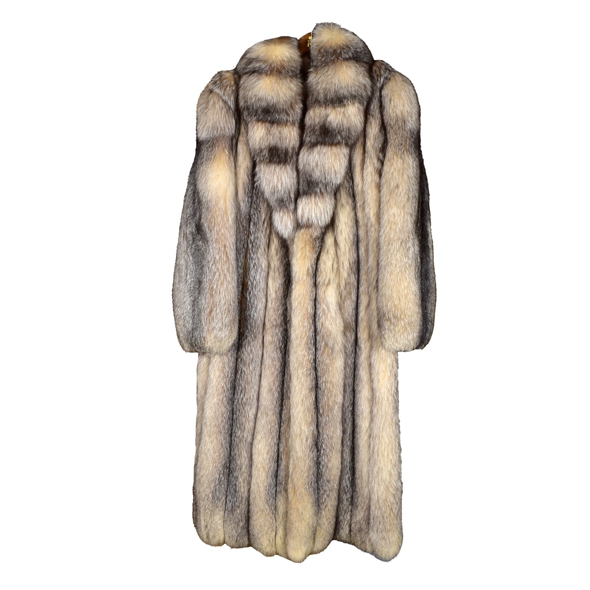 Vintage Full Length Fox Fur Coat