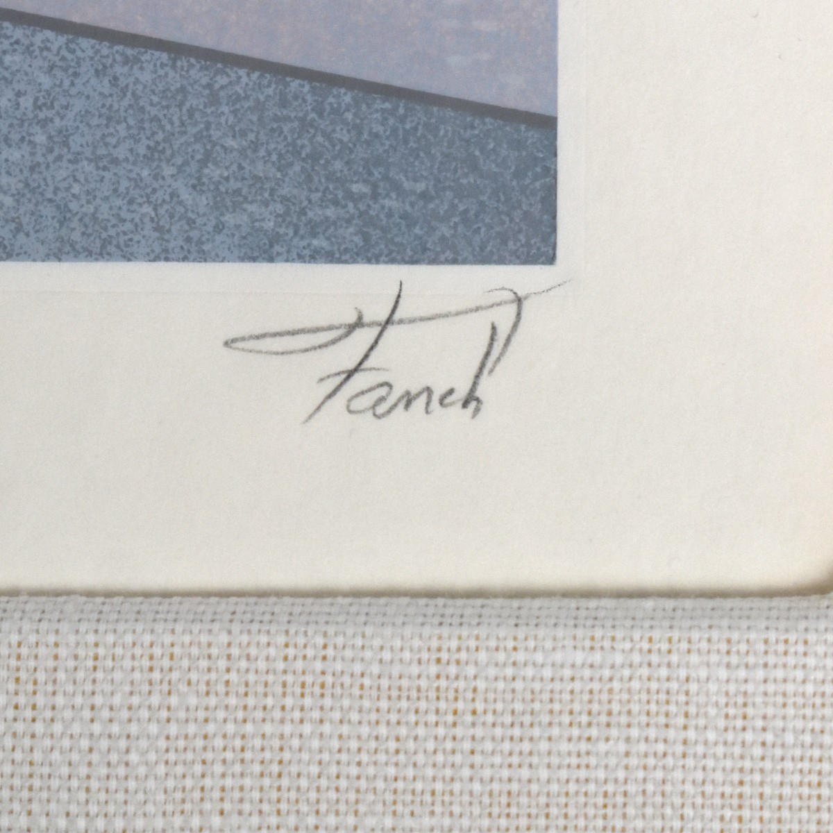 Francois "Franch" Ledan (Born 1949) Lithograph